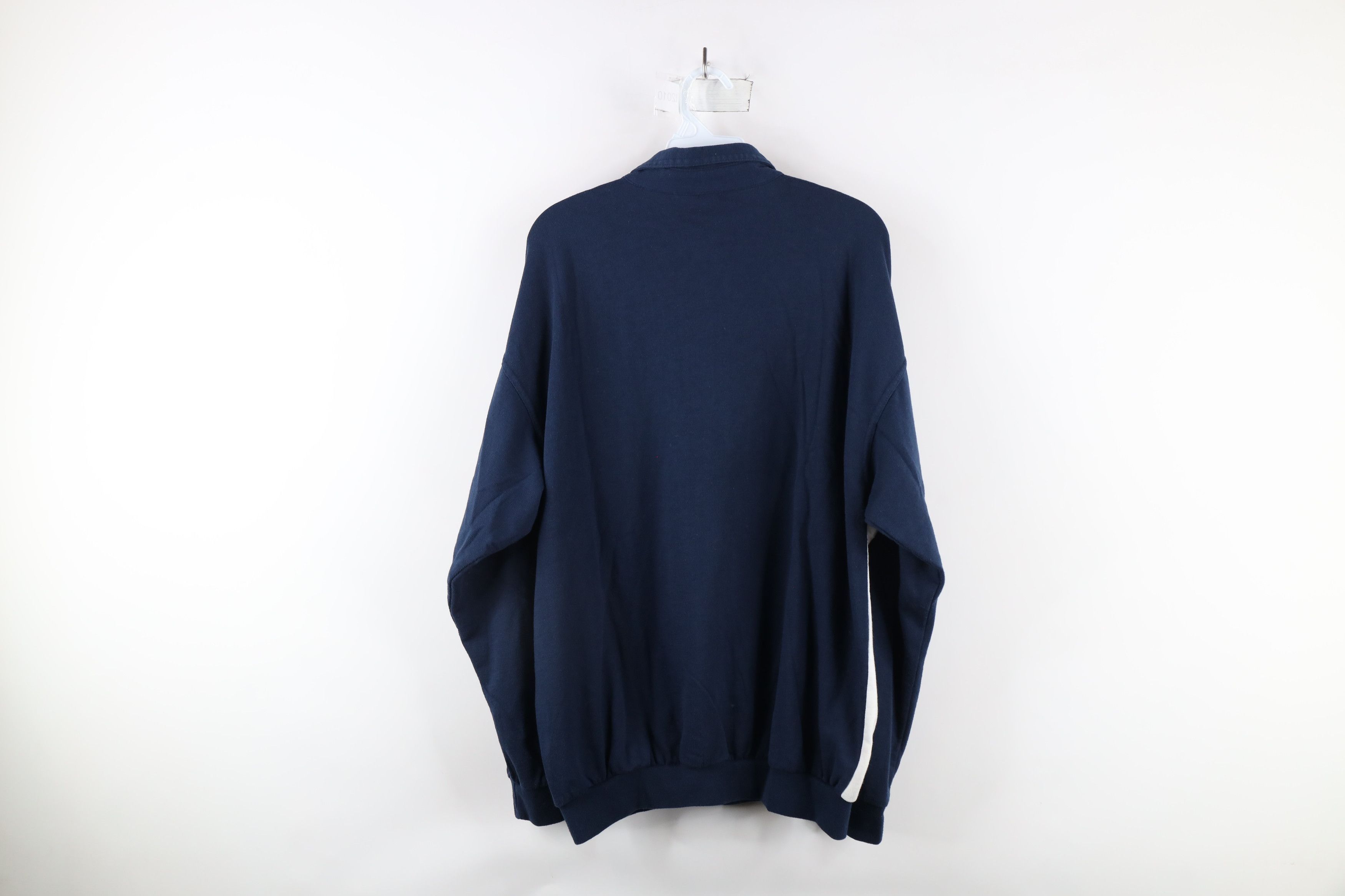 Vintage Vintage 90s Streetwear Block Collared Pullover Polo Shirt Size US L / EU 52-54 / 3 - 7 Thumbnail