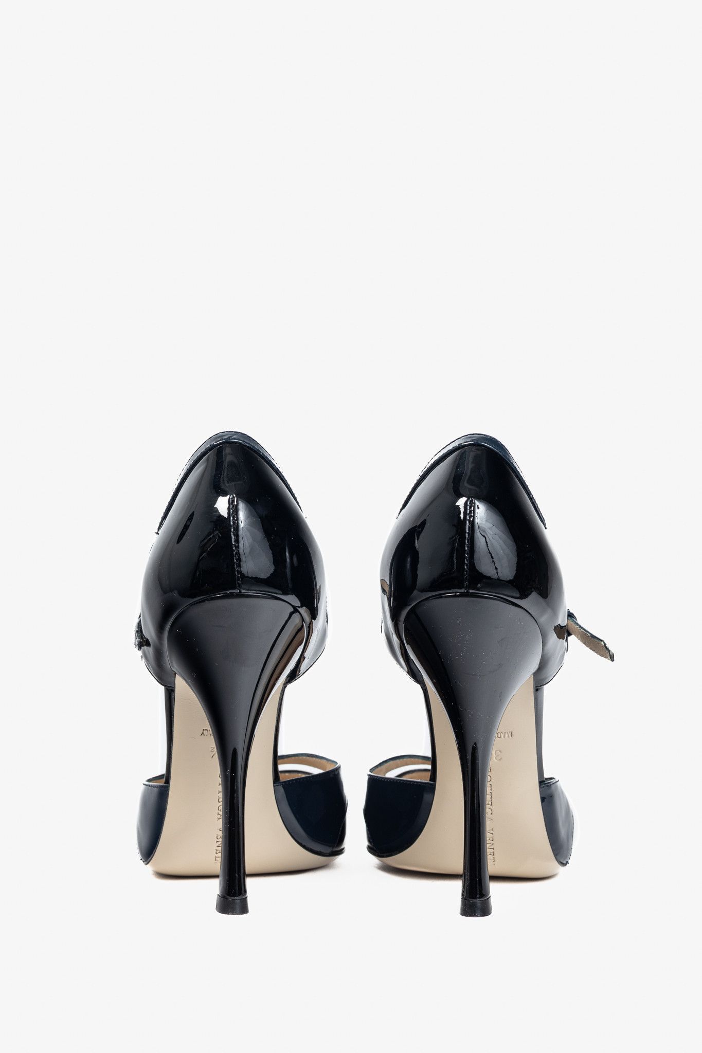 Bottega Veneta Bottega Veneta AW12 Vernice Patent-Leather Mary-Jane Heels Size US 6 / IT 36 - 3 Thumbnail