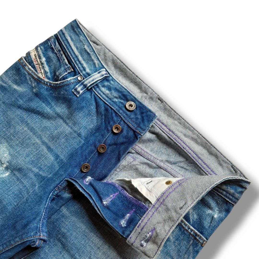 Beauty Beast × Hysteric Glamour × Japanese Brand Diesel flare denim nice design Size US 30 / EU 46 - 4 Thumbnail
