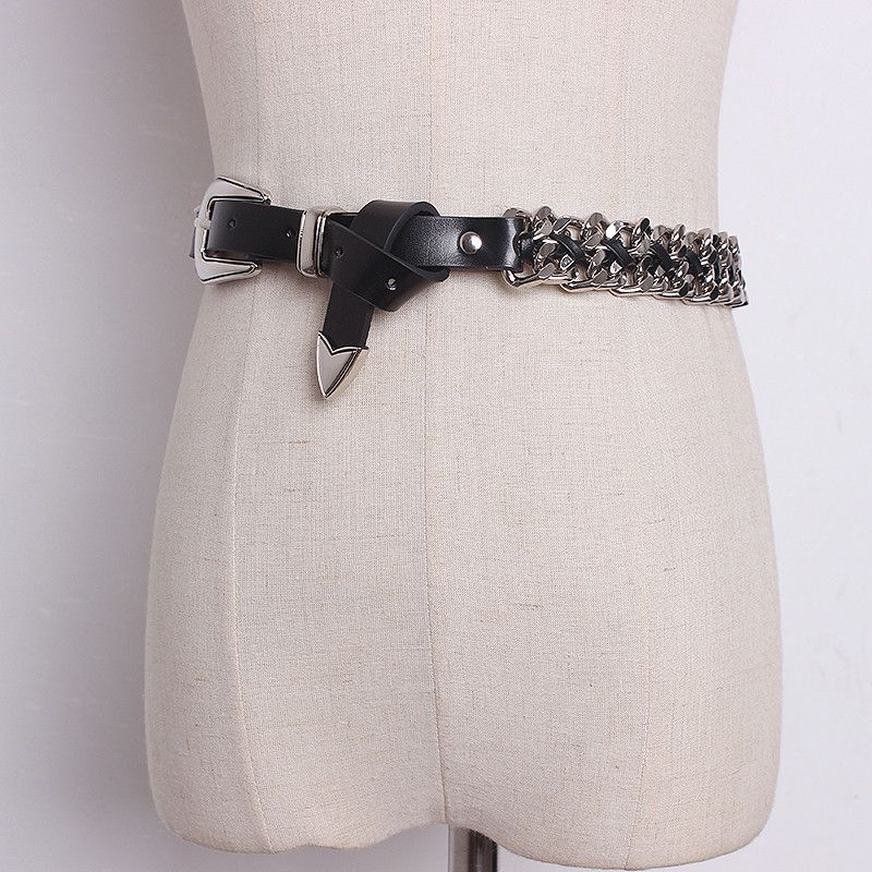 Vintage Twisted Metal Chain Belts Size ONE SIZE - 6 Thumbnail