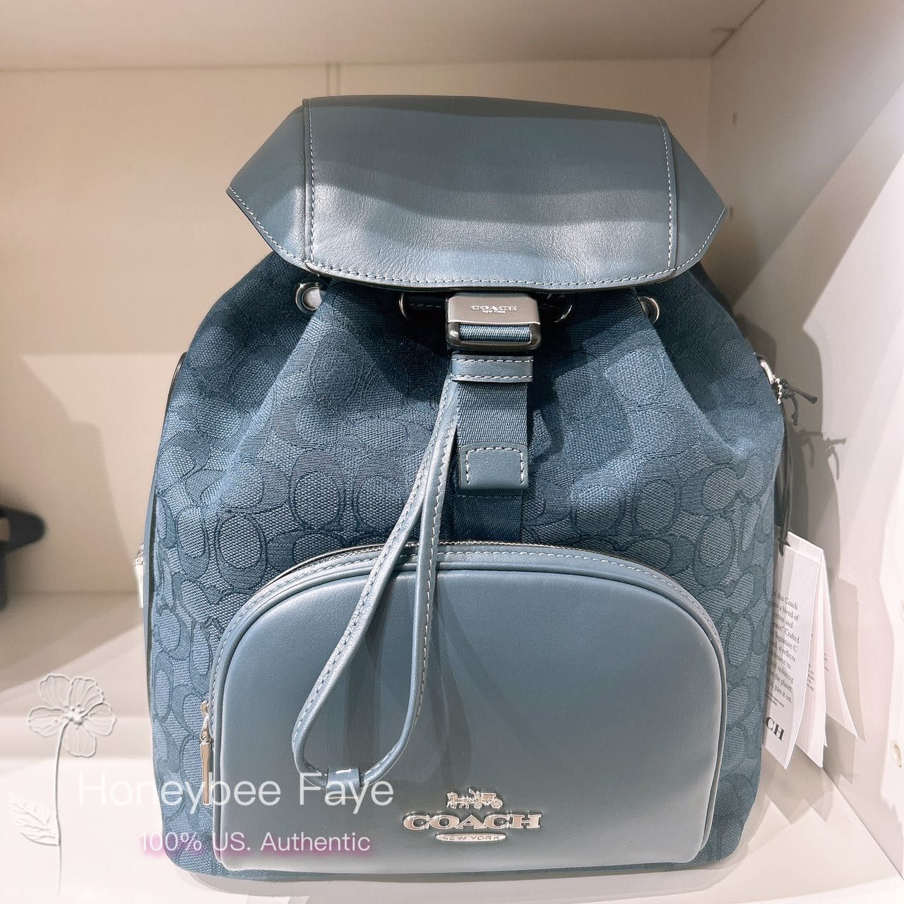 Coach Pace Large Backpack In Signature Jacquard CT812 Size ONE SIZE - 1 Thumbnail
