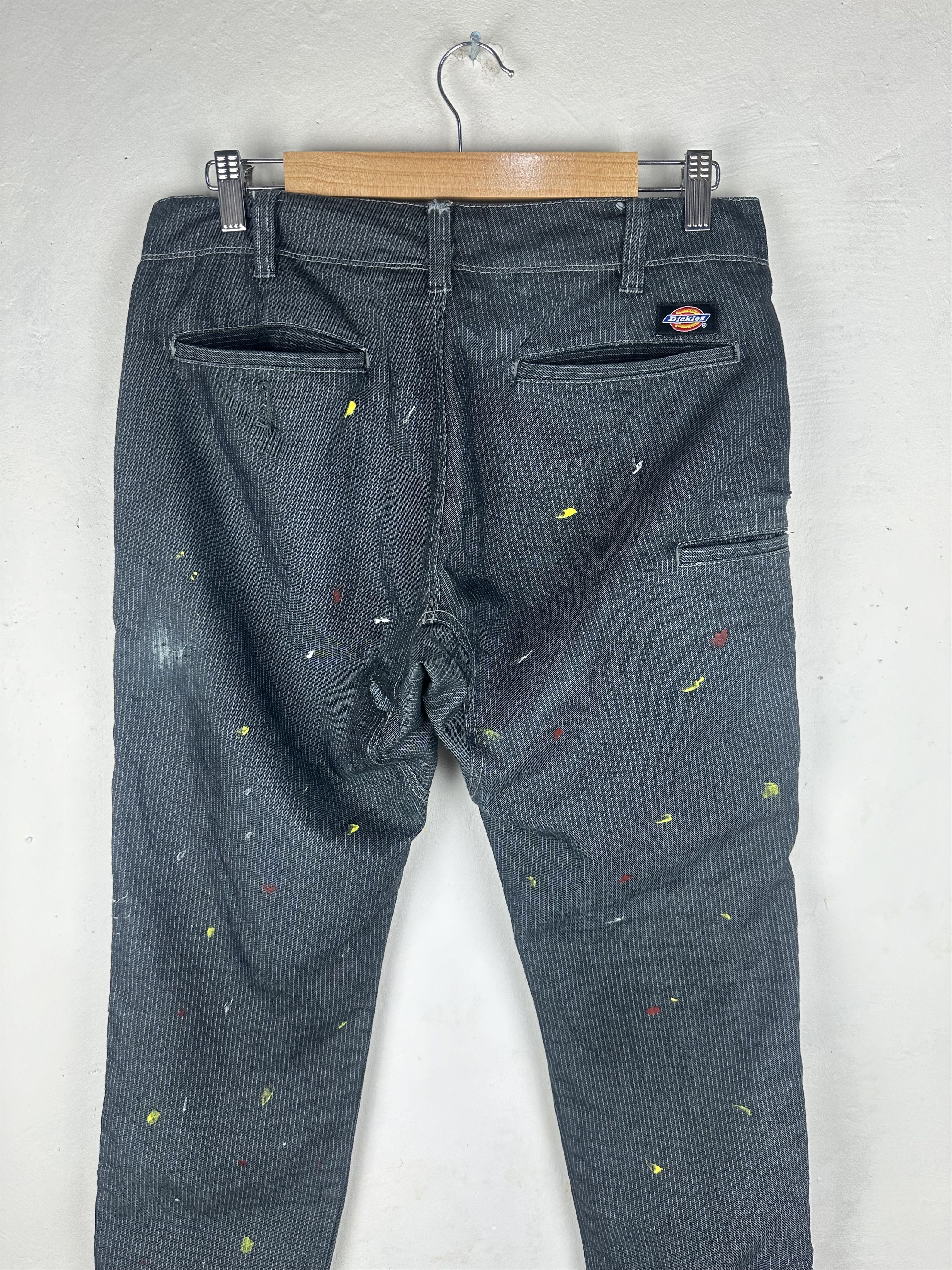 Dickies DICKIES VINTAGE OVER THE STRIPES PAINTED CASUAL PANTS Size US 32 / EU 48 - 7 Thumbnail