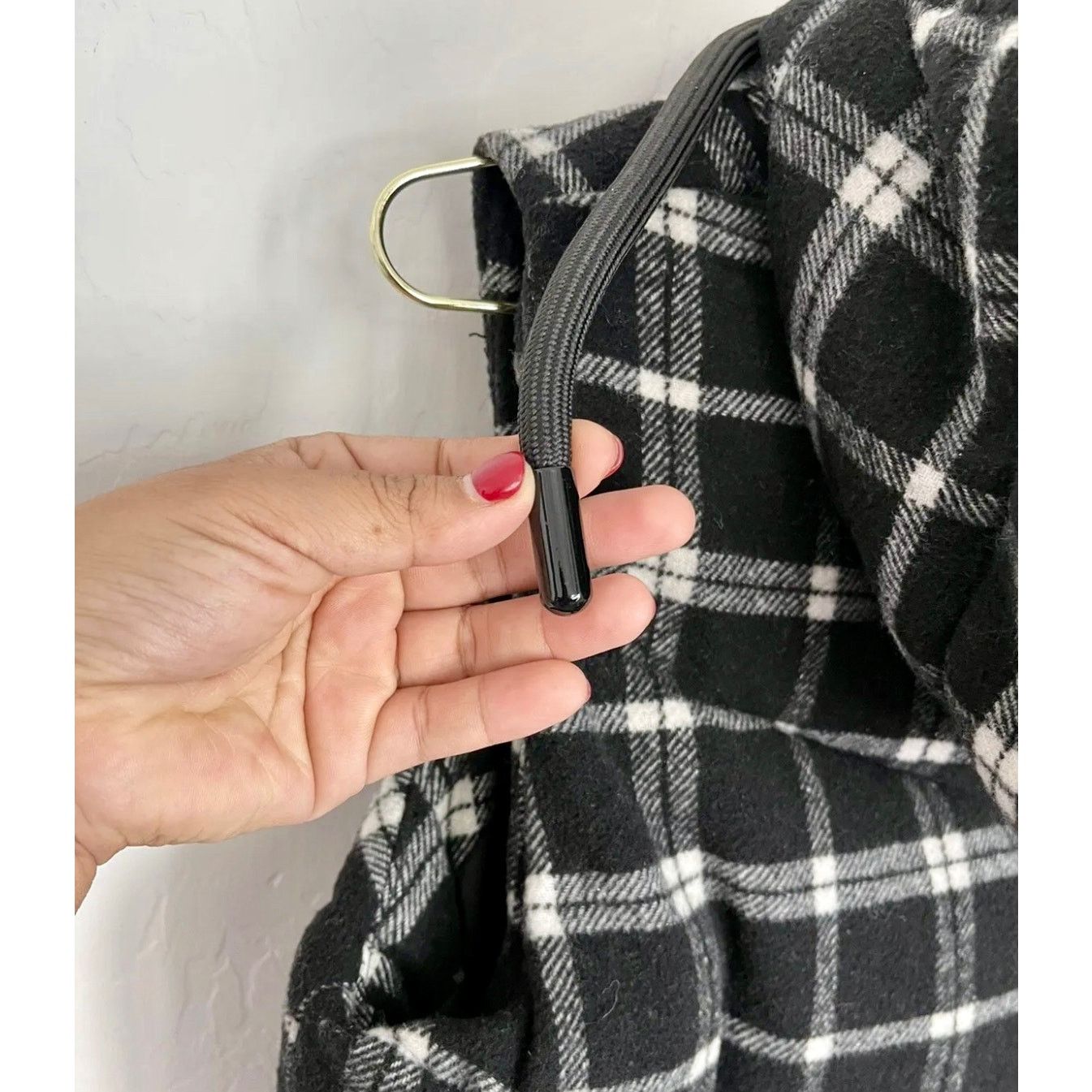Zara Zara plaid quilted vest ecru/black Size XS / US 0-2 / IT 36-38 - 4 Thumbnail