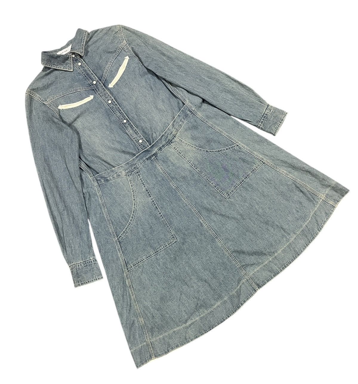 Sacai Sacai luck denim dress Size S / US 4 / IT 40 - 3 Thumbnail