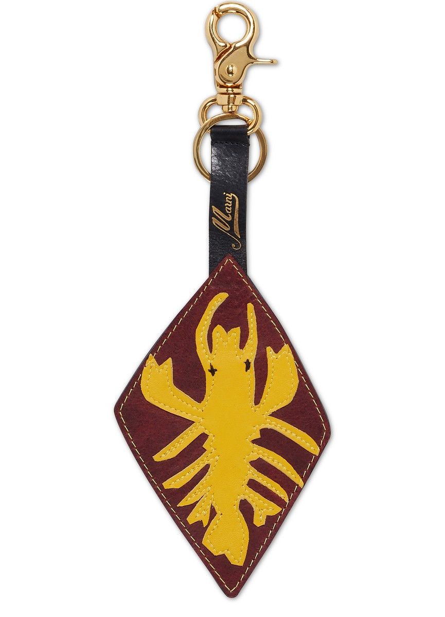Marni o1f1d3z0525 Size: OS / Felt Lobster Keyring in Multicolor Size ONE SIZE - 2 Thumbnail
