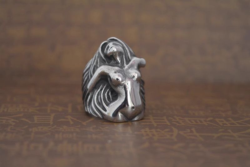 Jewelry Beauty Retro Jewelry Rings Open Size Chrome Ring (Size 7-13) Size ONE SIZE - 6 Thumbnail