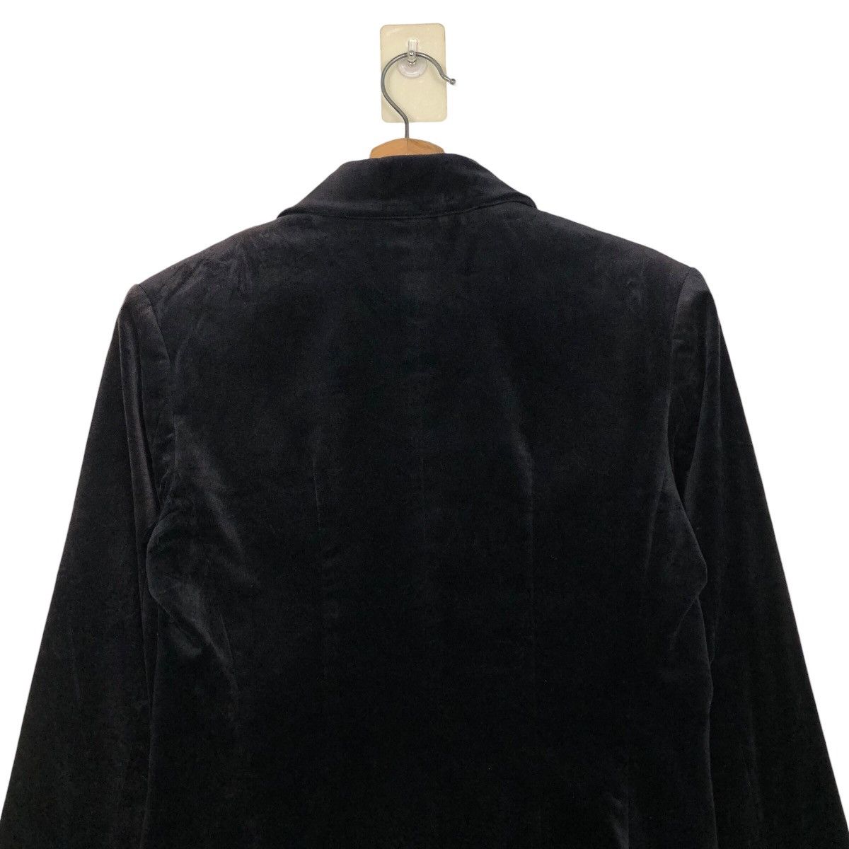 Michel Klein 📌Vintage Cropped Biker Jacket Michel Klein Paris Size M / US 6-8 / IT 42-44 - 10 Thumbnail