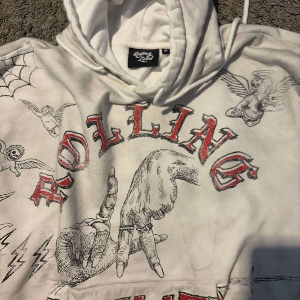 Rolling Loud Rolling loud White hoodie Size US M / EU 48-50 / 2 - 3 Thumbnail