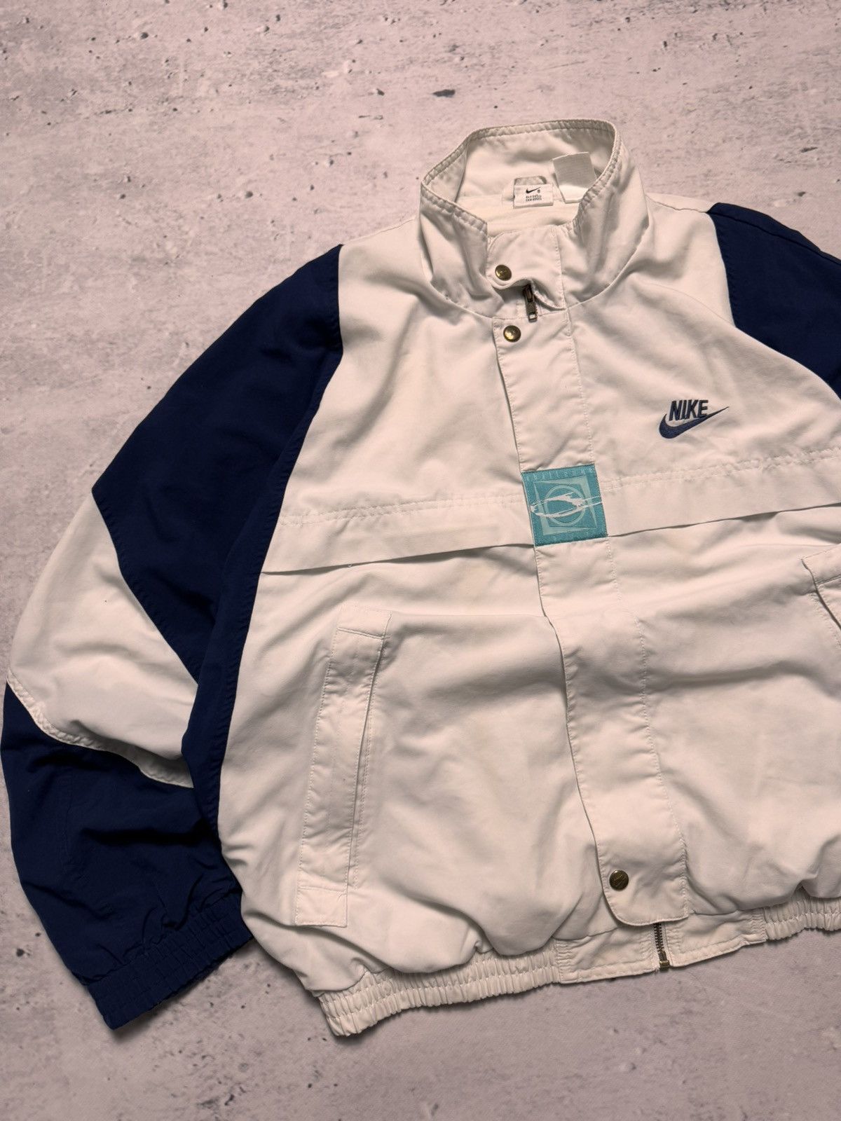 Nike × Nike ACG NIKE CHALLENGE COURT VINTAGE BASI LOGO OVERSIZE LIGHT JACKET Size US L / EU 52-54 / 3 - 3 Thumbnail