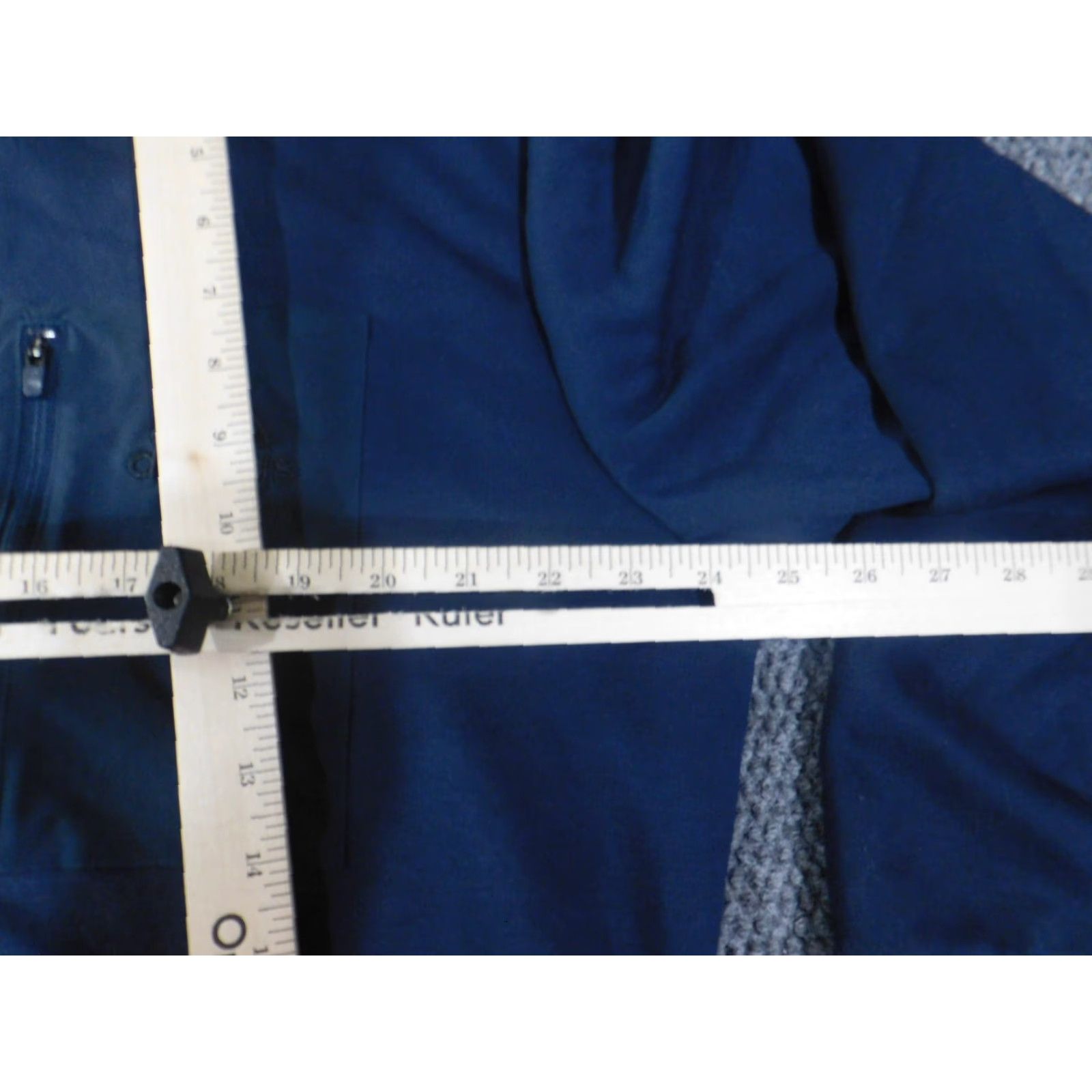 Adidas Adidas Hoodie Mens XL Blue Pullover Logo Performance Stretch Retro Zip Pocket Size US XL / EU 56 / 4 - 6 Thumbnail