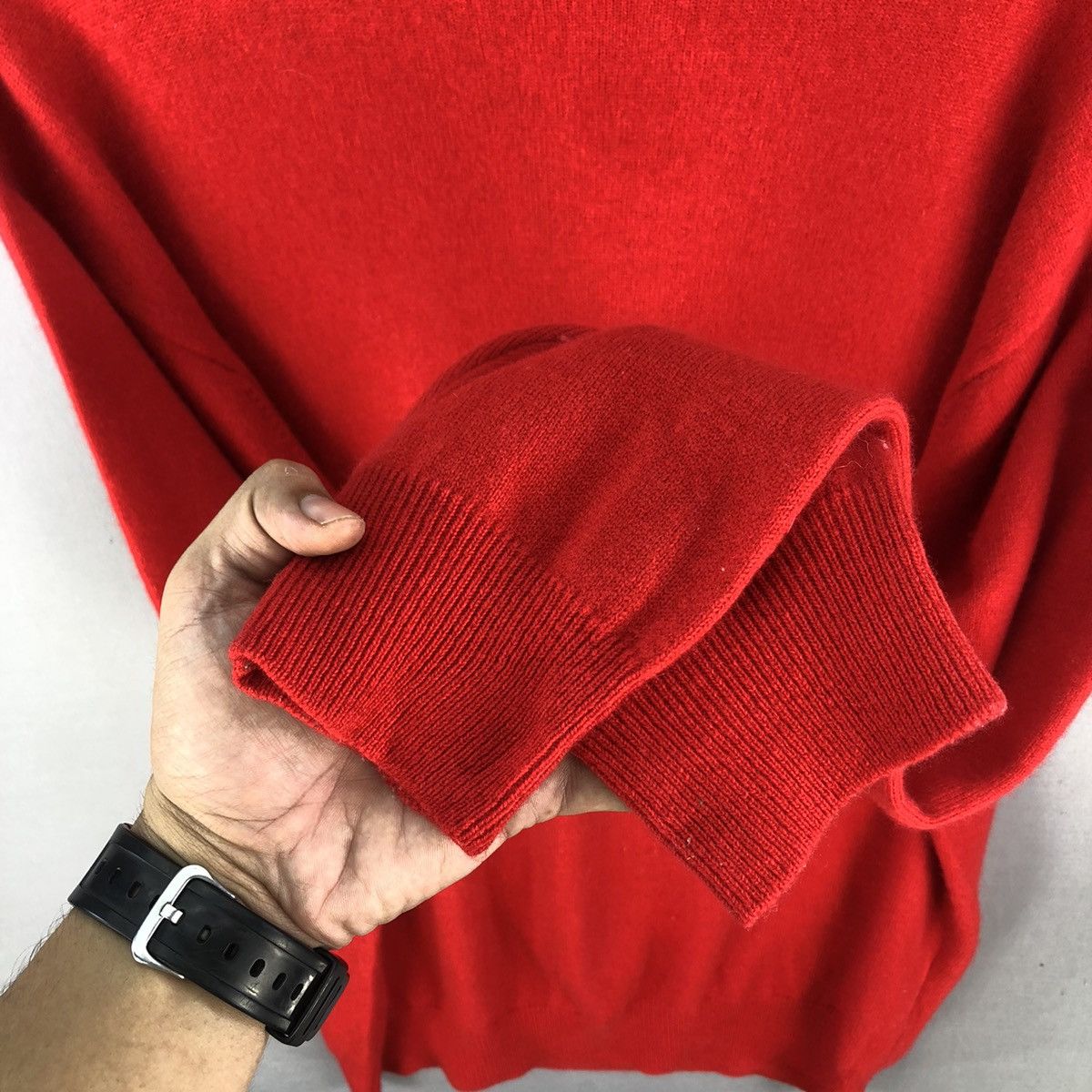 Dior Vintage 90’s CD Monsieur Pure LambsWool Turtle Neck Sweater Size US L / EU 52-54 / 3 - 12 Thumbnail