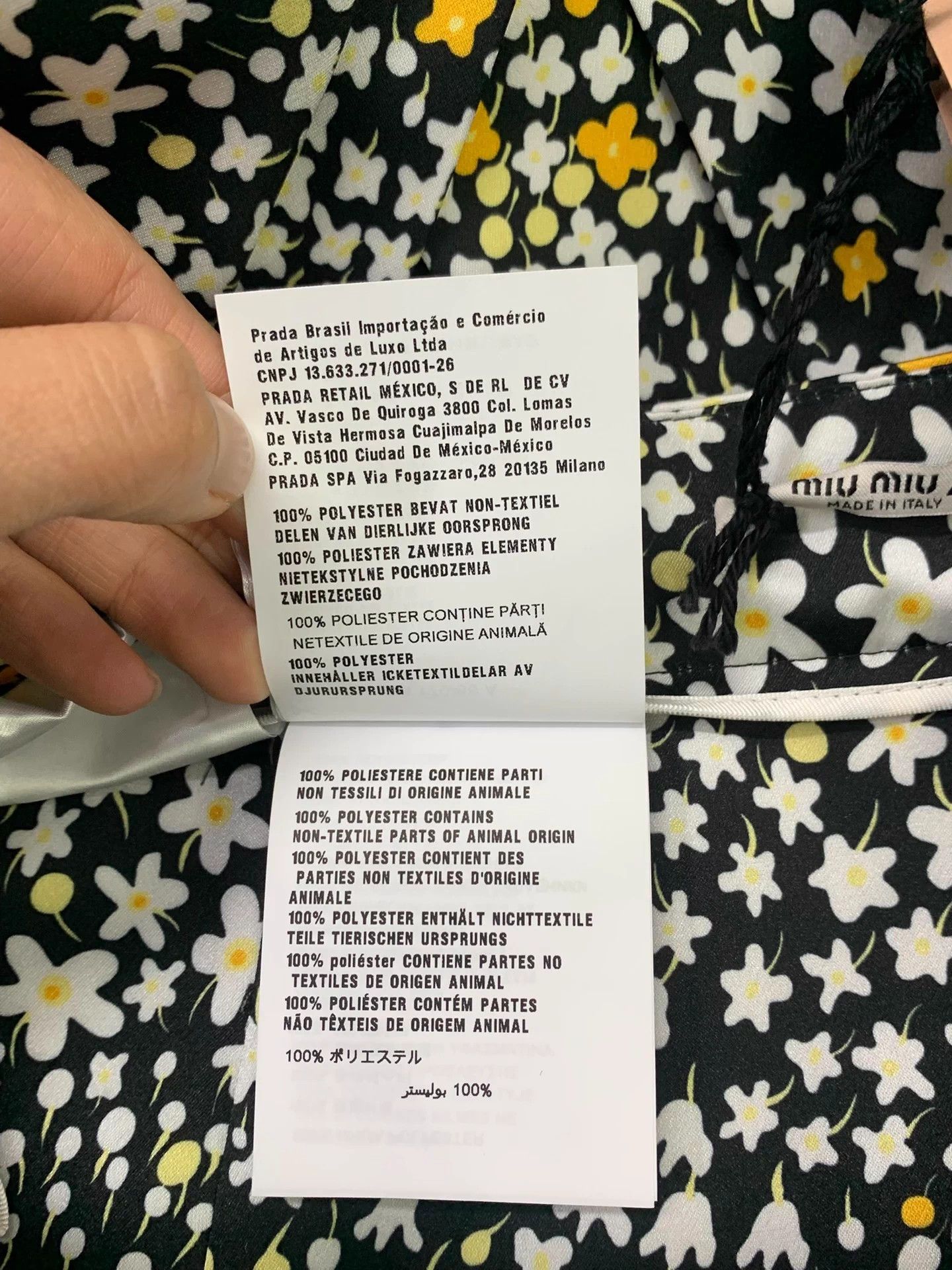 Miu Miu MIU MIU floral doll collar open back tie top-skirt set 40 Size S / US 4 / IT 40 - 8 Thumbnail