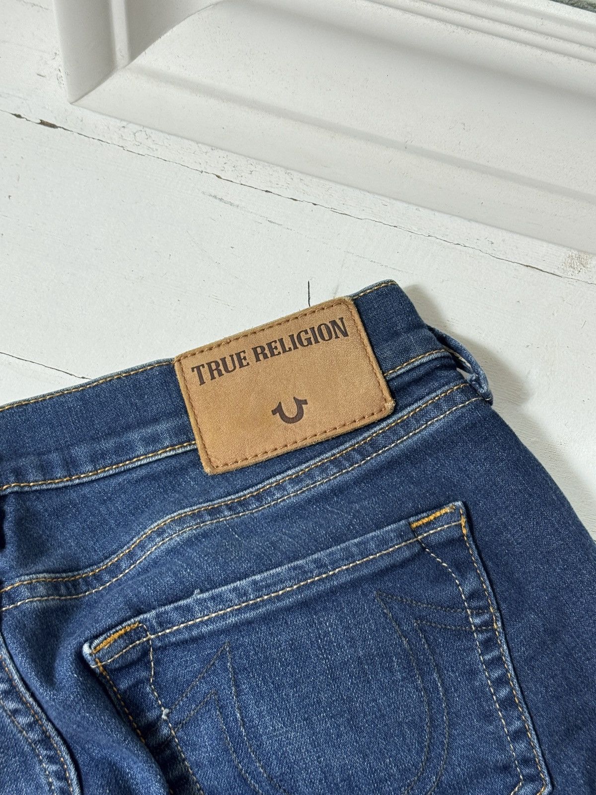 True Religion VINTAGE TRUE RELIGION 2000s SKINNY JEANS Size 27" / US 4 / IT 40 - 12 Thumbnail