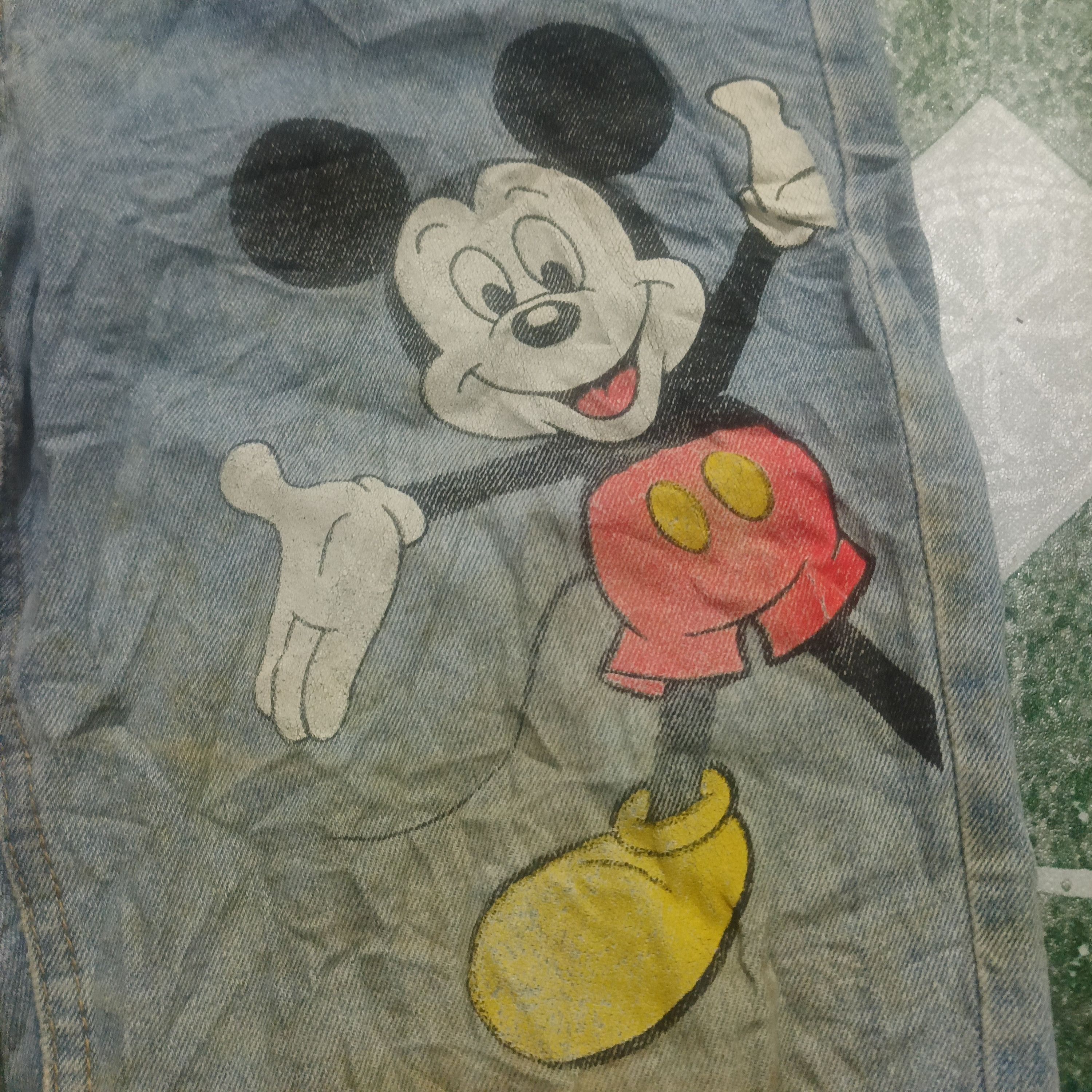 Mickey Unlimited Vtg Distressed Mickey unlimited 90's short pants Size US 26 / EU 42 - 2 Thumbnail