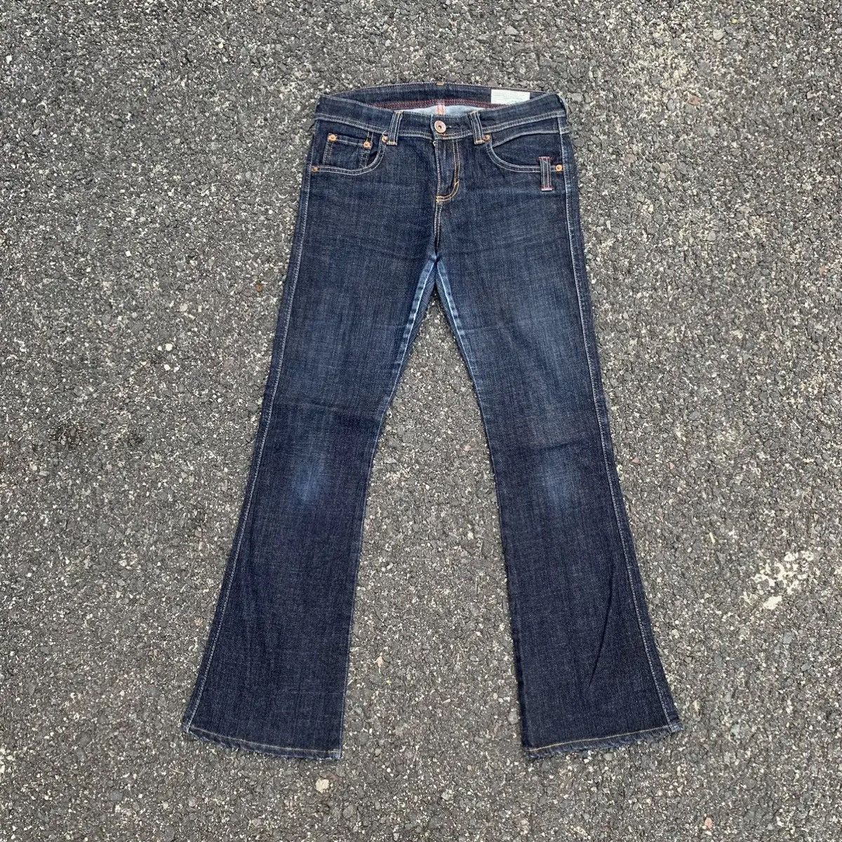 Jean Vintage Edwin 551 Jeans 30x31 Flare/Bootcut Denim Pants Size US 30 / EU 46 - 1 Thumbnail
