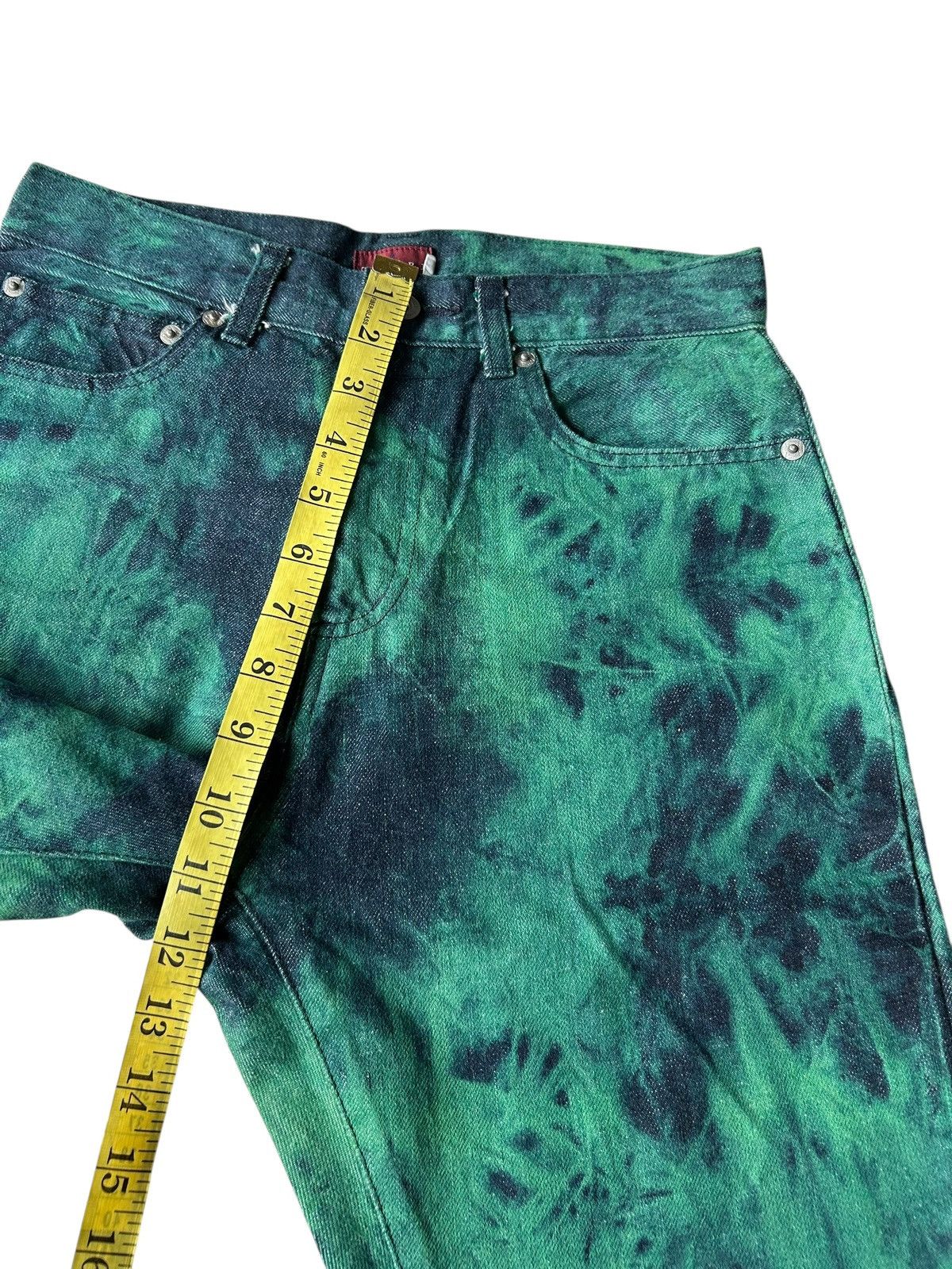 Kapital Vintage Japanese Brand Crespi Punk Bondage Denim Jeans ☠️🎌 Size US 27 - 13 Thumbnail