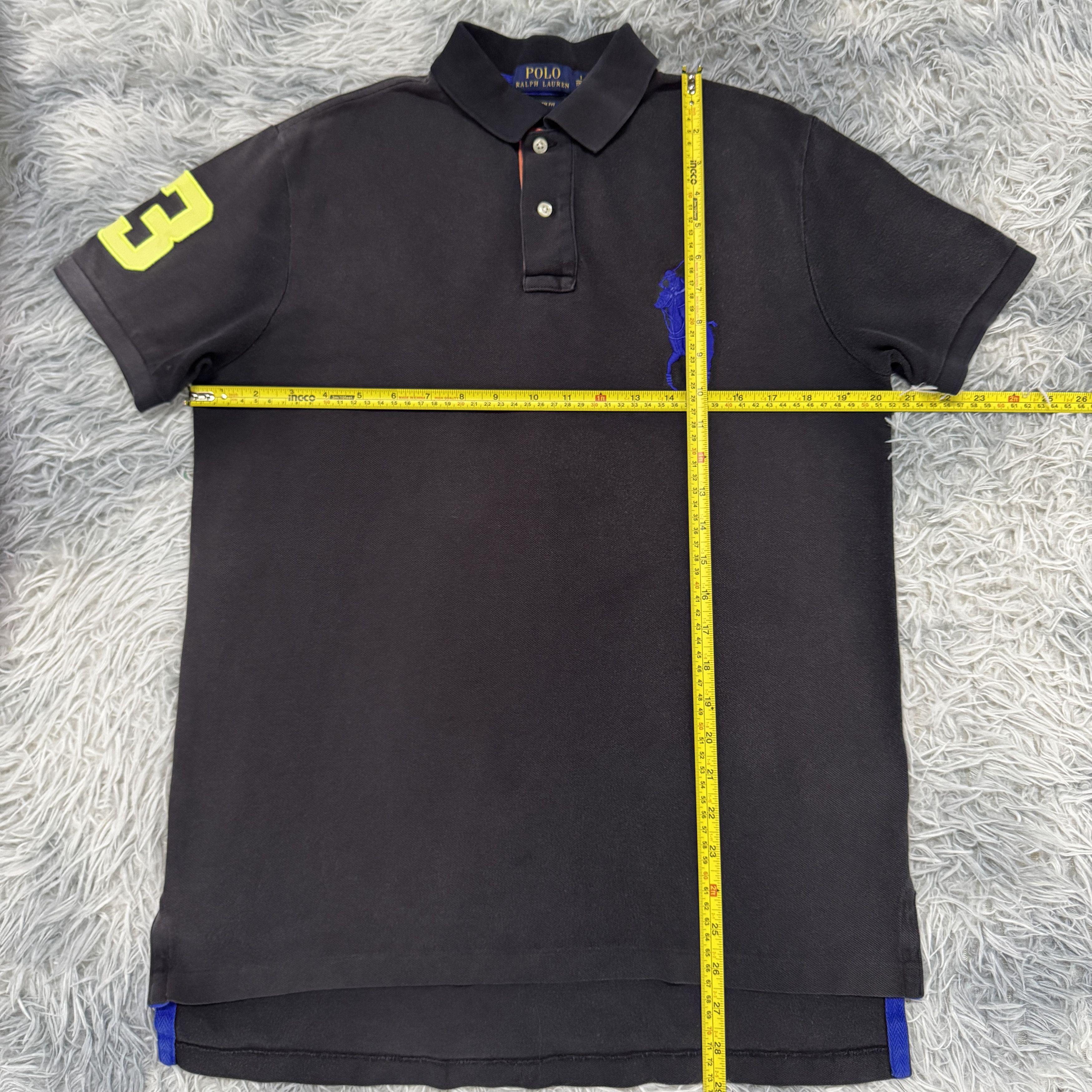 Polo Ralph Lauren Polo Ralph Lauren Big Pony Blue Embroidered Sunfaded Size US M / EU 48-50 / 2 - 6 Thumbnail