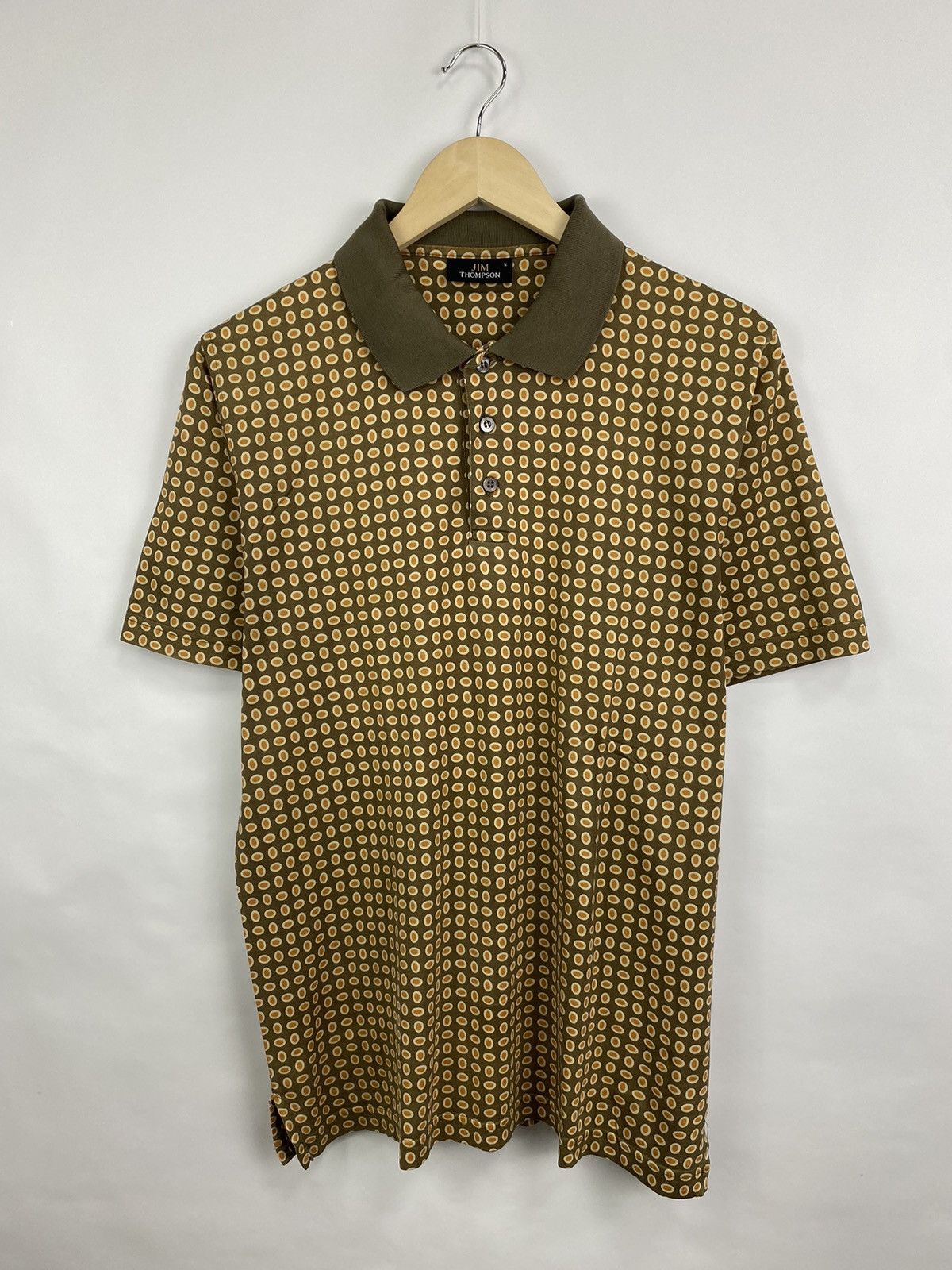 Jim Thompson Vintage 90s Jim Thompson Rare Graphic polo r-shirt Retro Size US S / EU 44-46 / 1 - 3 Thumbnail