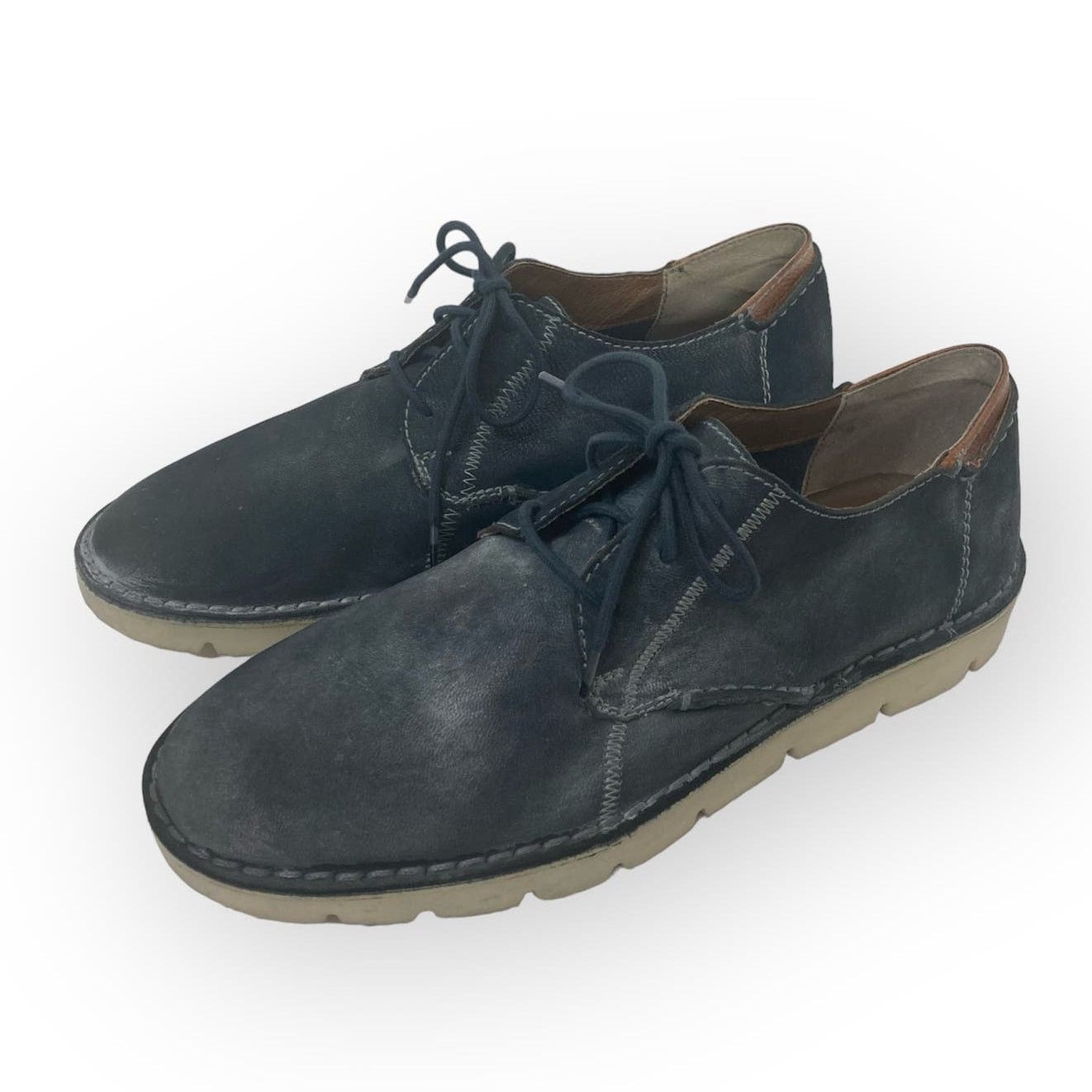 Bed Stu Roan Bed Stu Heaton shoe, Mens 10 slate gray leather Size US 10 / EU 43 - 11 Thumbnail