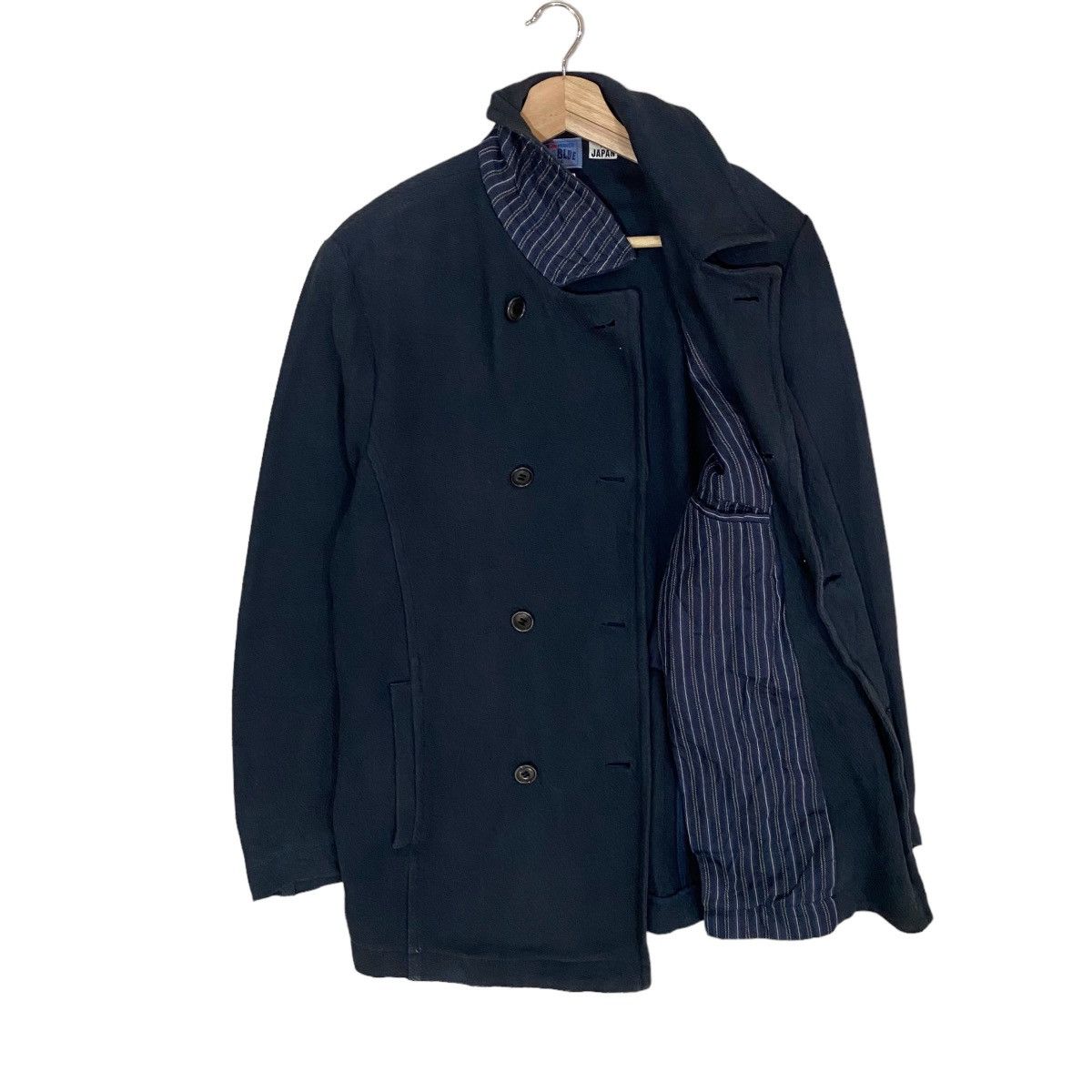 45rpm 🔥BLUE BLUE JAPAN ARIGATO DOUBLE BREASTED WOOL TWEED JACKET Size US S / EU 44-46 / 1 - 1 Thumbnail