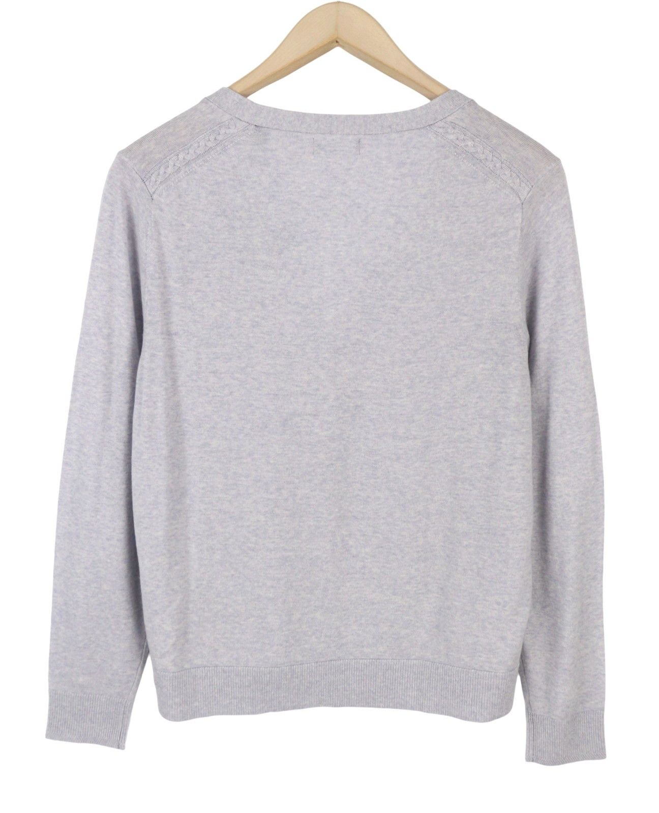 Gant WASHABLE MERINO CARDIGAN XL Light Grey Tight 88099 Size XL / US 12-14 / IT 48-50 - 4 Thumbnail