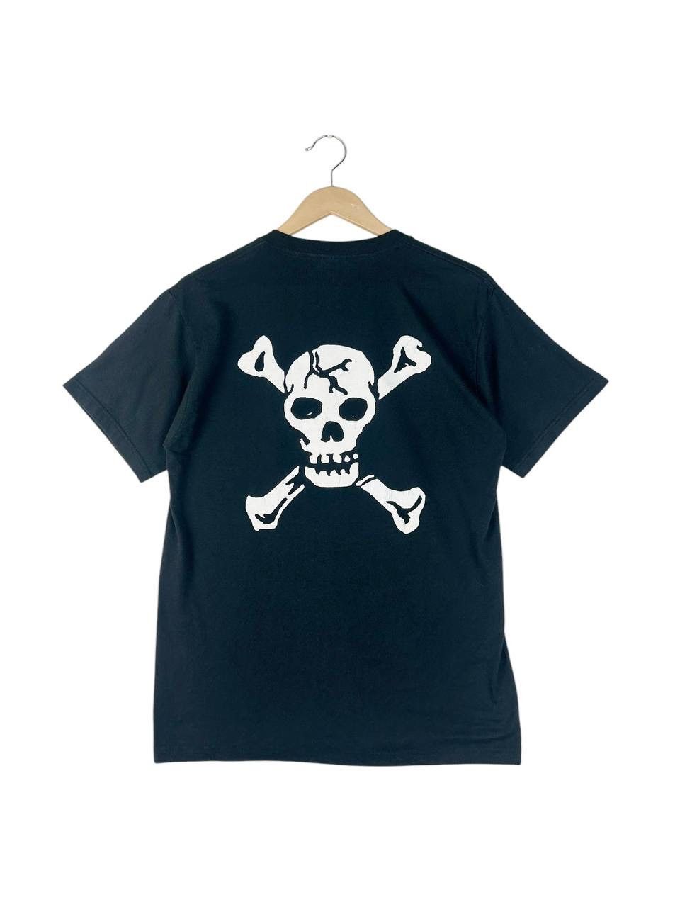 Vintage Vintage Y2K Bonecrusher Tshirt / Skull Art Tees Black Tshirt Size US M / EU 48-50 / 2 - 1 Thumbnail