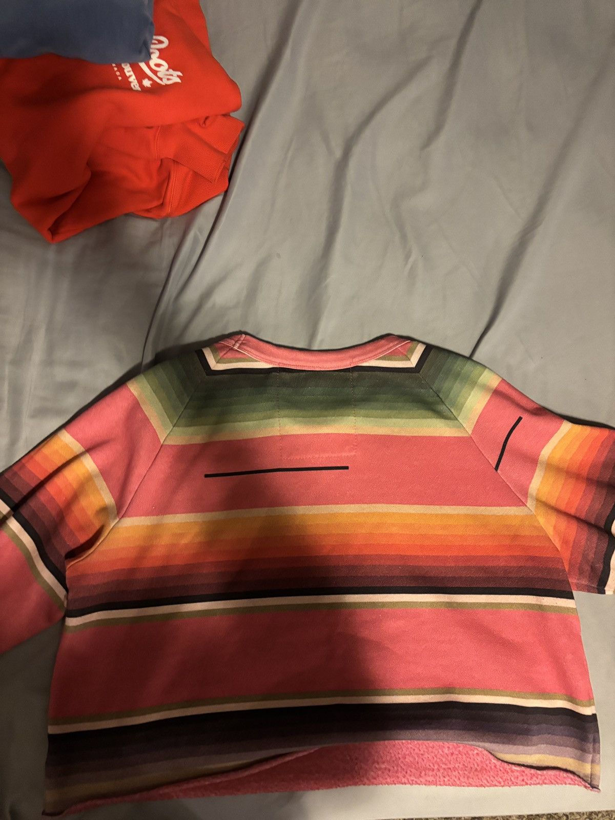 Aviator Nation Aviator Nation Cropped Long Sleeve Pink Pattern Size XL Size XL / US 12-14 / IT 48-50 - 4 Thumbnail