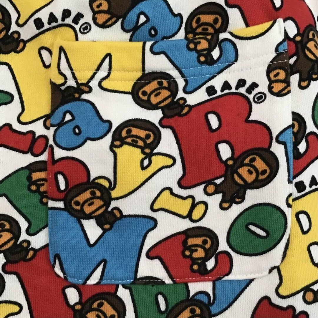 Bape BAPE MILO LOGO Sweat pants a bathing ape ★size L Size US 34 / EU 50 - 5 Thumbnail