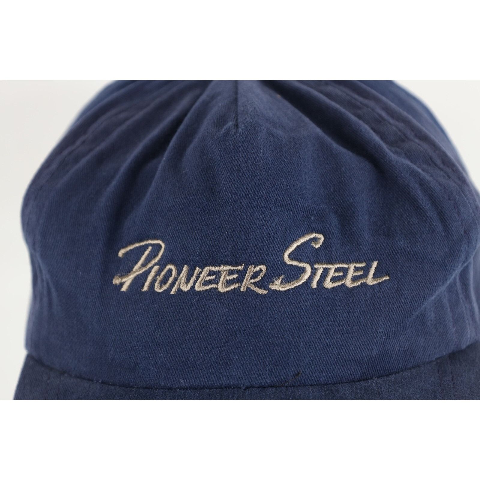 Vintage Vintage 90s Distressed Pioneer Steel Leather Strapback Hat Size ONE SIZE - 3 Thumbnail