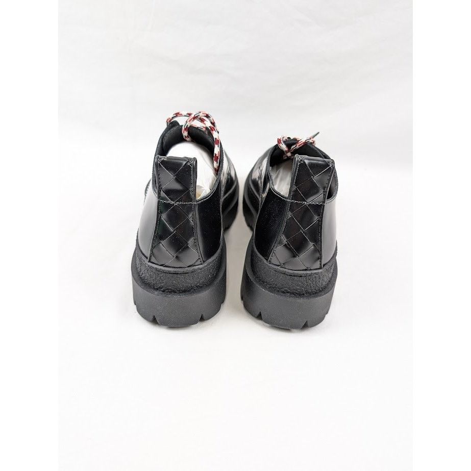 Bottega Veneta o1rshd1 Q:2 / Highway Lace Up Shoes Texas Calf in Black Size US 11 / EU 44 - 17 Thumbnail