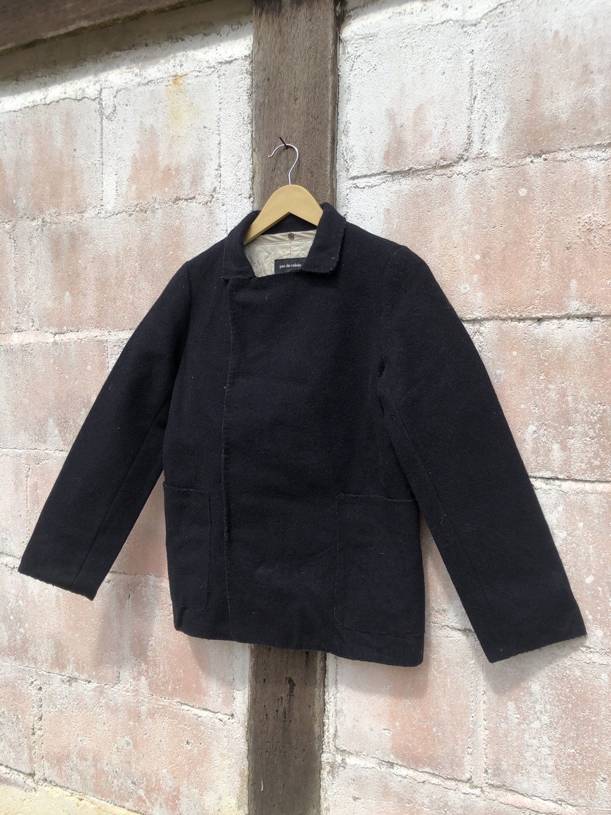 Pas de Calais Pas De Calais PeaCoat Jacket Size XS / US 0-2 / IT 36-38 - 3 Thumbnail