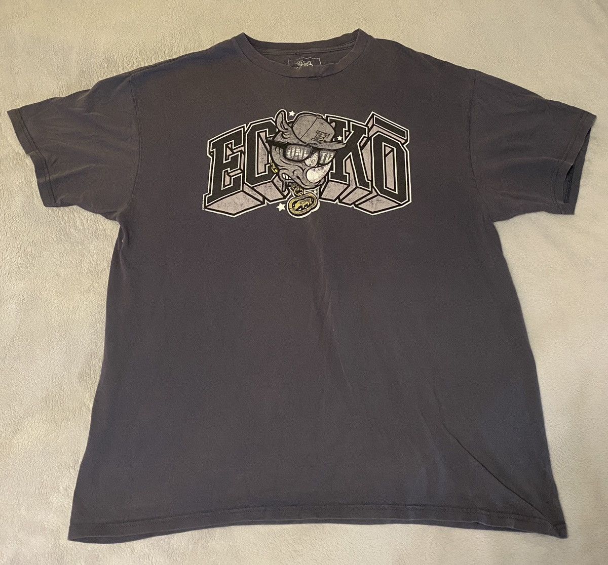 Ecko Unltd. Vintage Ecko Unltd. Rhino Graphic T-Shirt Y2K Size US XL / EU 56 / 4 - 1 Thumbnail