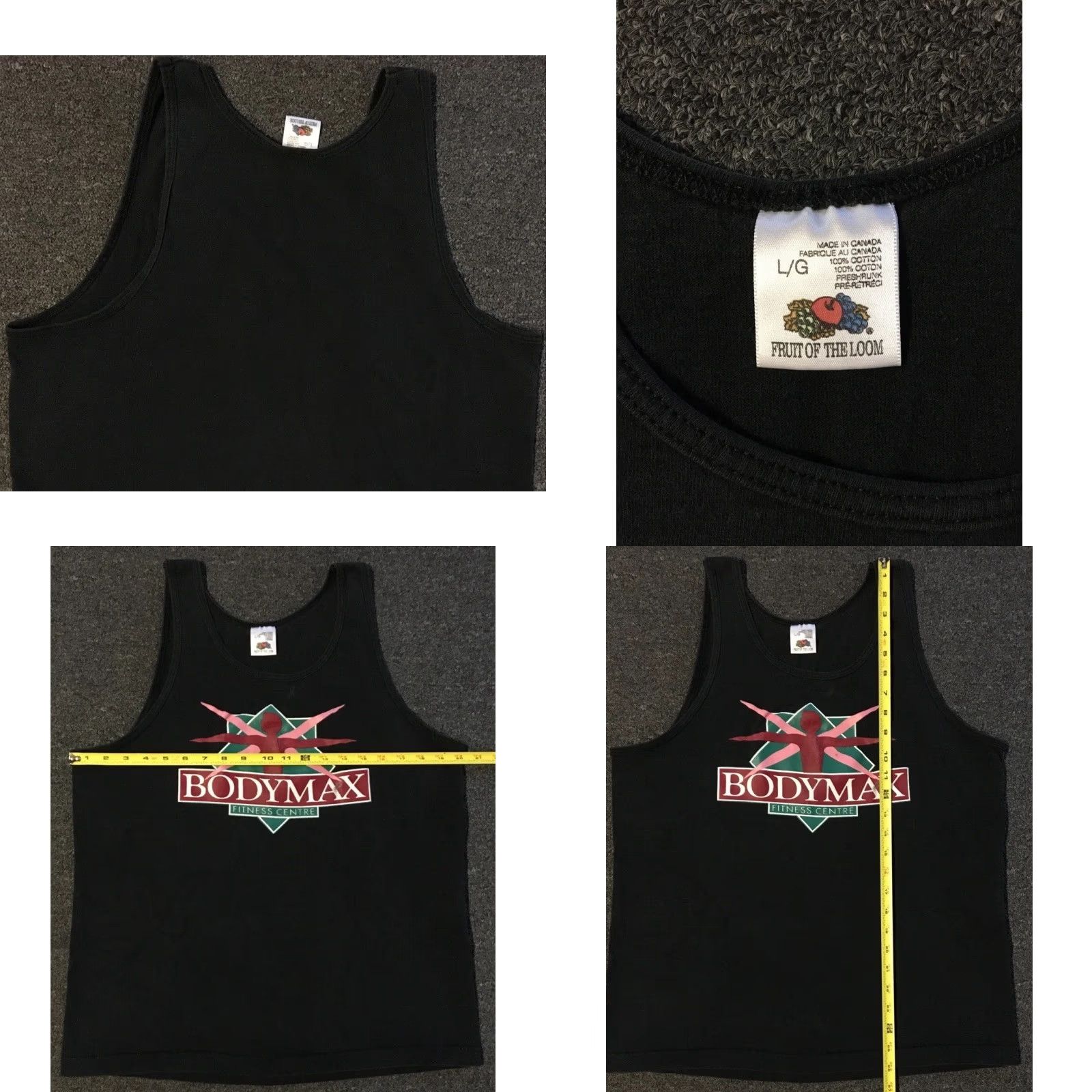 Vintage VINTAGE Bodymax Gym 90s Tank Top T-Shirt Men S Black 80s 90s Grunge Gym Weight Lifting Track & Field Sports USA Monkey Gorilla Funny Humor Size US S / EU 44-46 / 1 - 8 Thumbnail