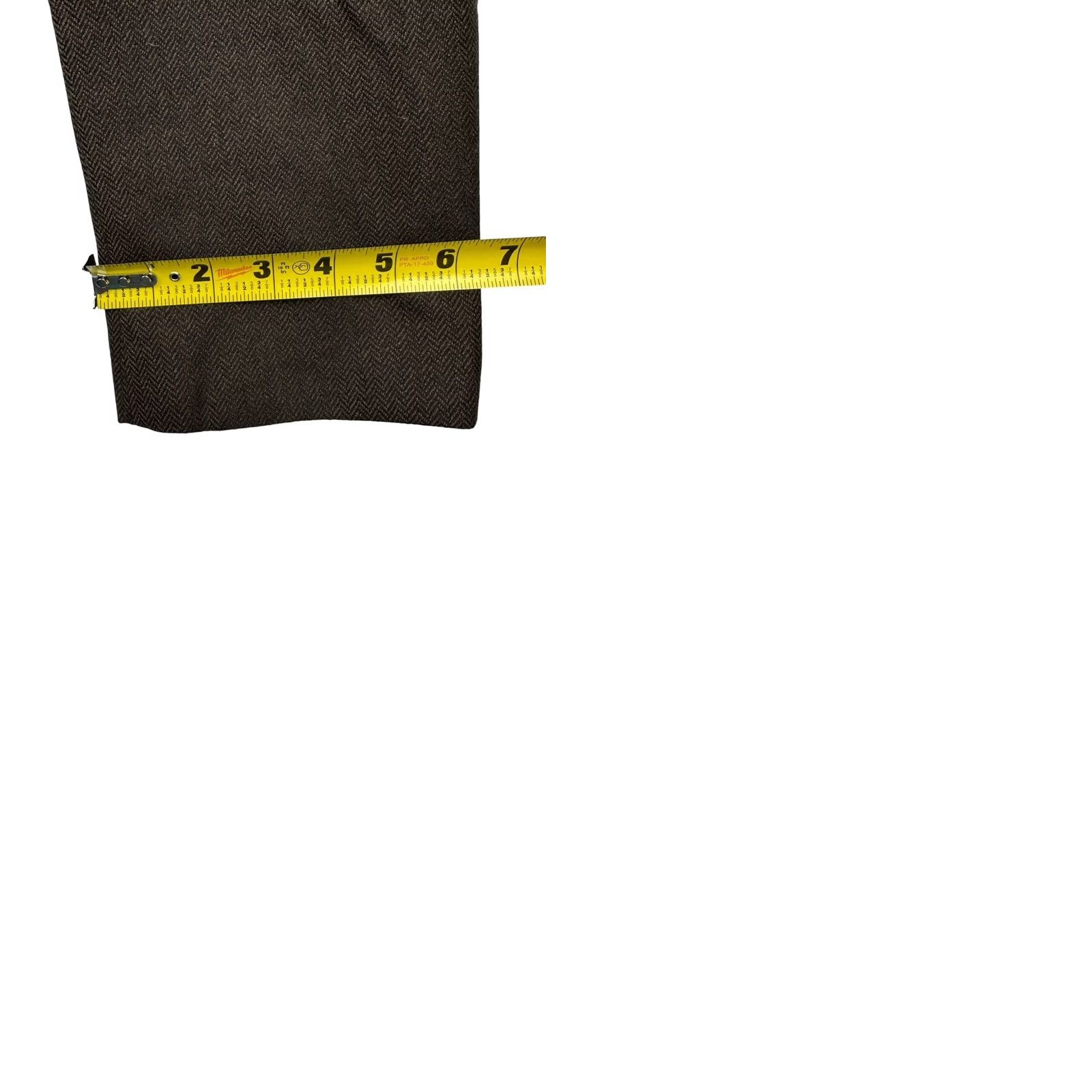Ralph Lauren Ralph Lauren Blazer Men's Brown Herringbone Wool 2-Button 42R Size 42R - 9 Thumbnail