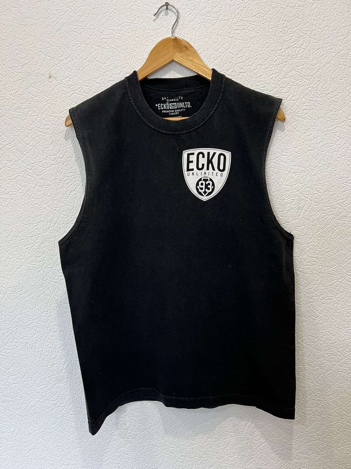 Ecko Unltd. Vintage Ecko Unlimited Black T Shirt Tee Size US M / EU 48-50 / 2 - 2 Thumbnail