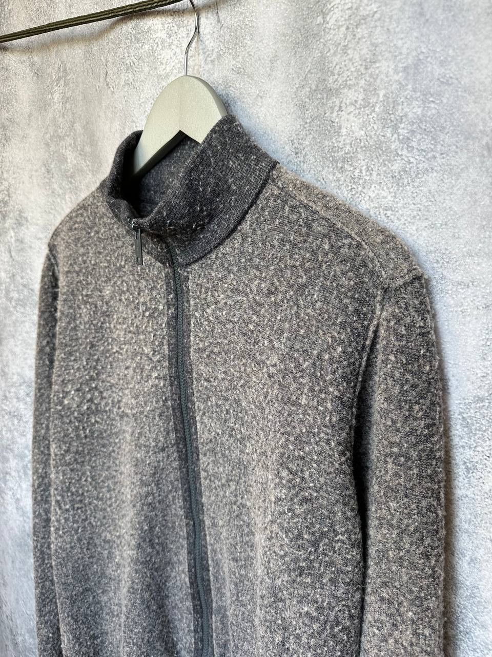 Designer Phil Petter Wool Full Double Zip Sweater Made in Austria Size US L / EU 52-54 / 3 - 6 Thumbnail