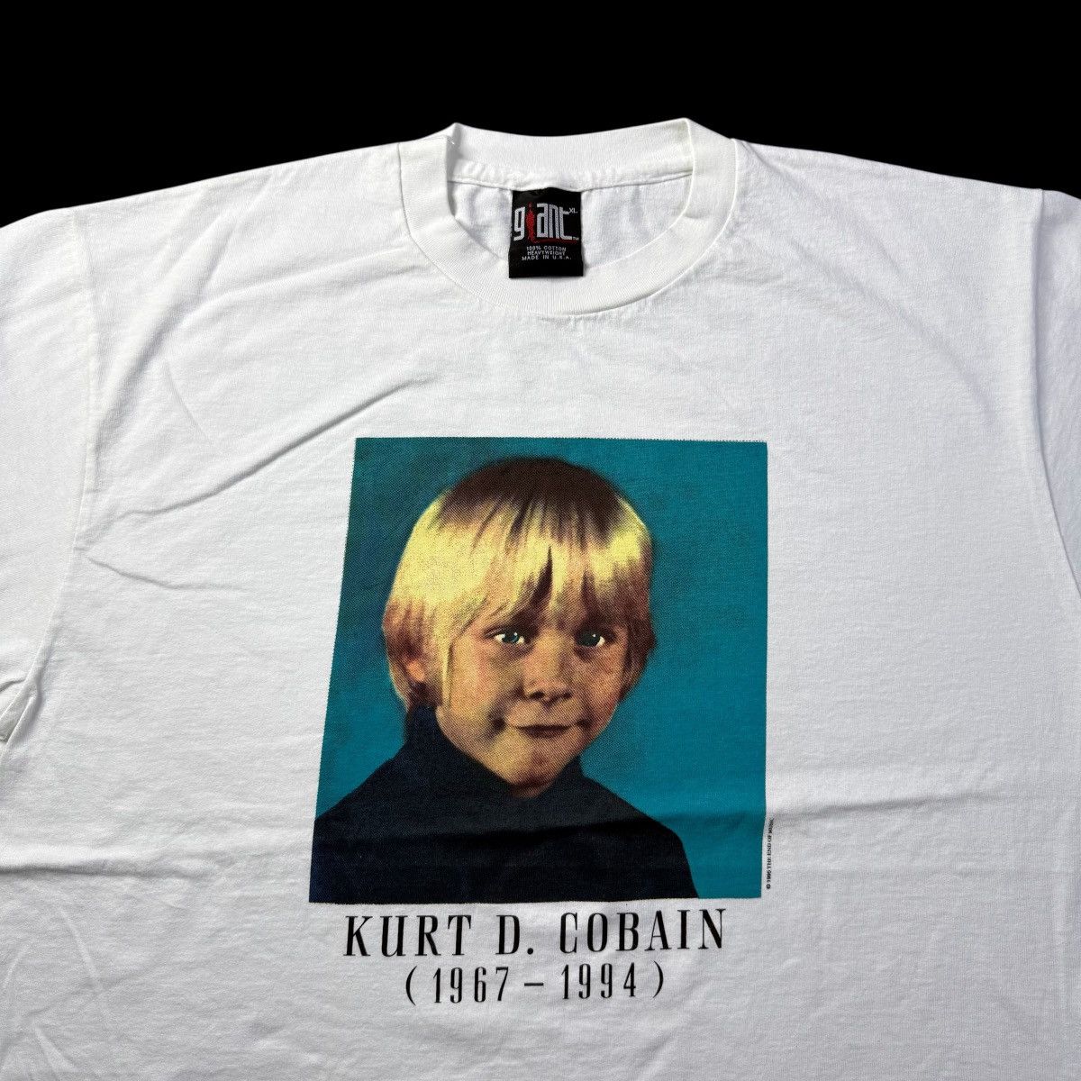 Band Tees NIEVANA // Kurt Cobain // Music collection Size US XL / EU 56 / 4 - 4 Thumbnail