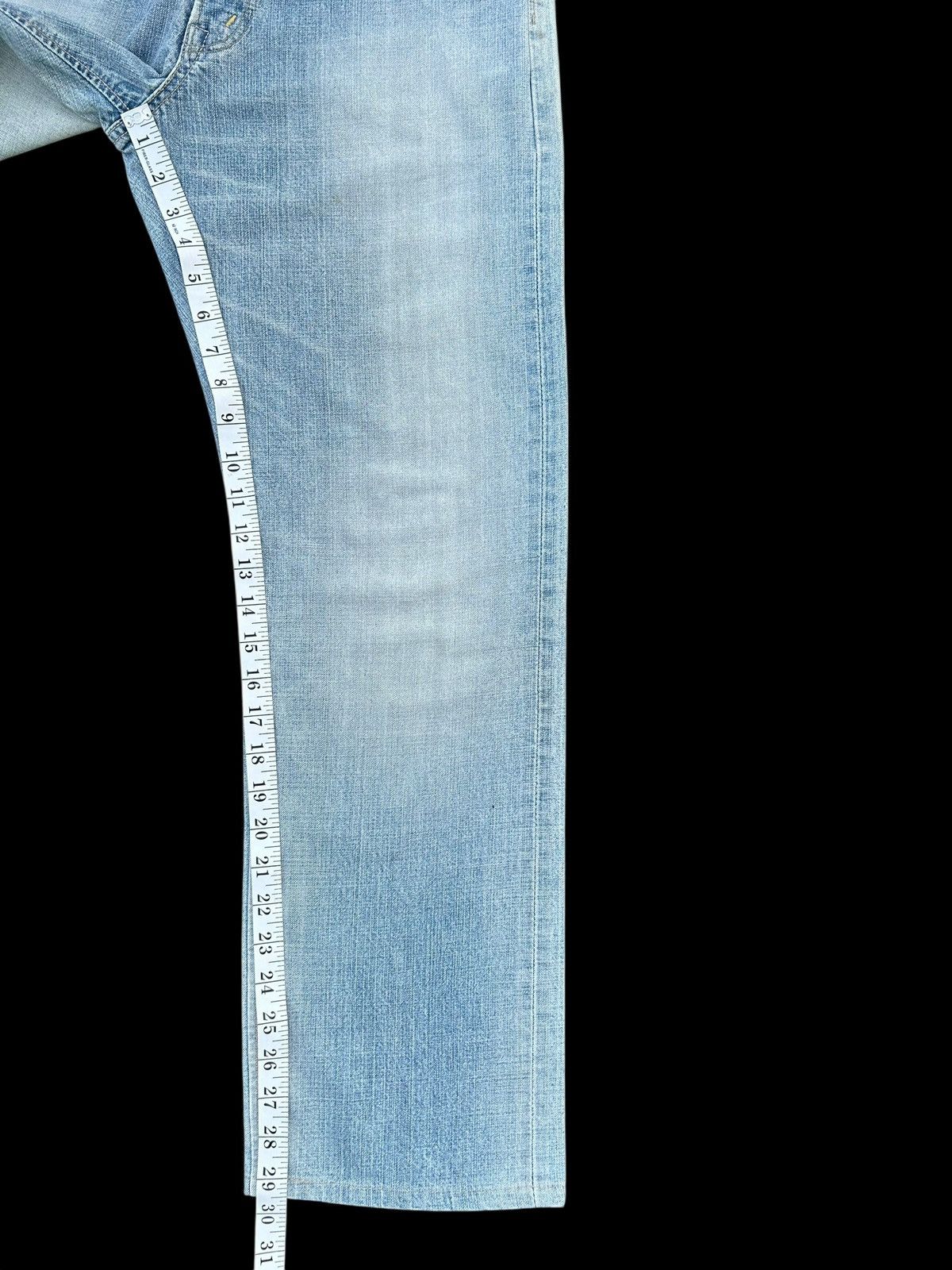 Kapital Vintage Edwin 505ZX Selvedge Distressed Faded Denim Jeans Size US 30 / EU 46 - 17 Thumbnail