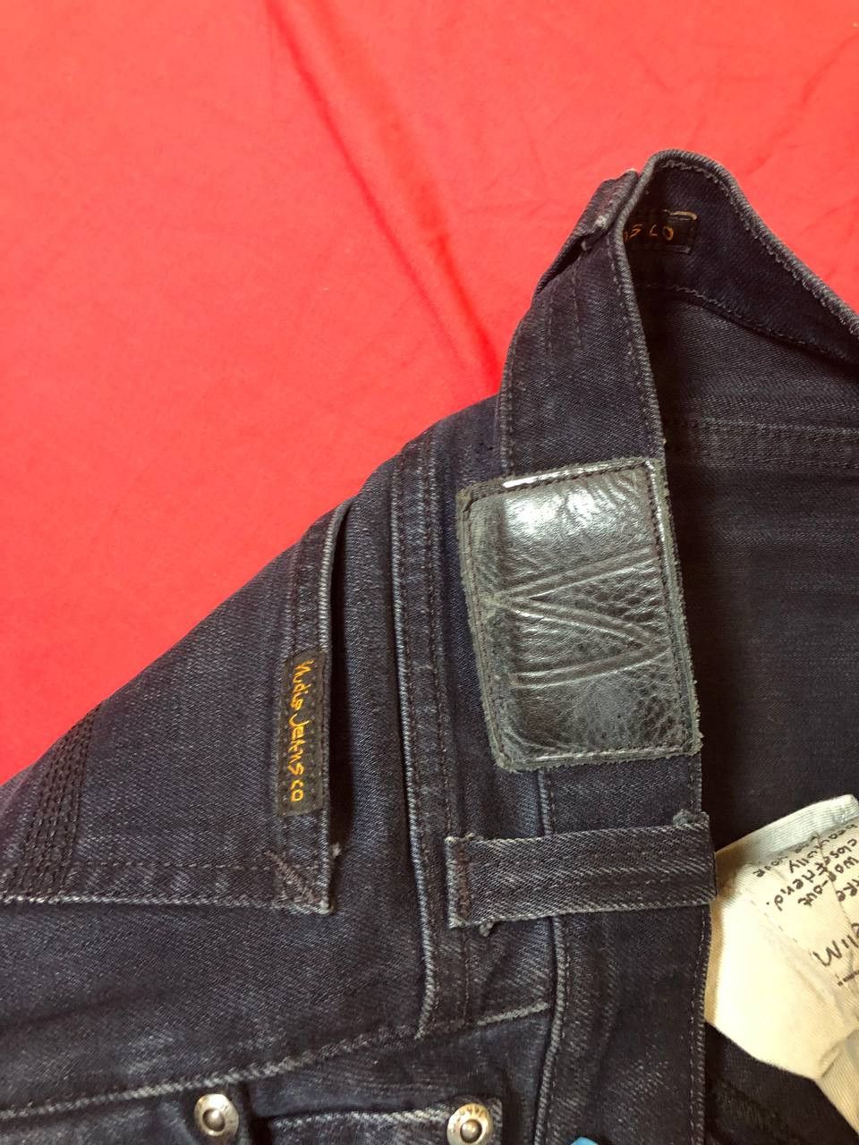 Nudie Jeans NUDIE Wash Denim Regular Skinny Straight jeans Size 25" / US 0 / IT 36 - 10 Thumbnail