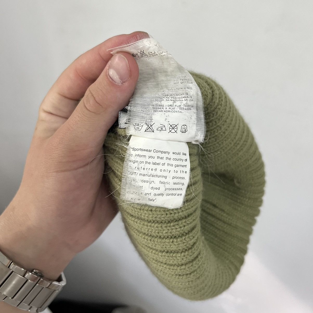 Massimo Osti × Stone Island Stone Island Beanie Size ONE SIZE - 7 Thumbnail