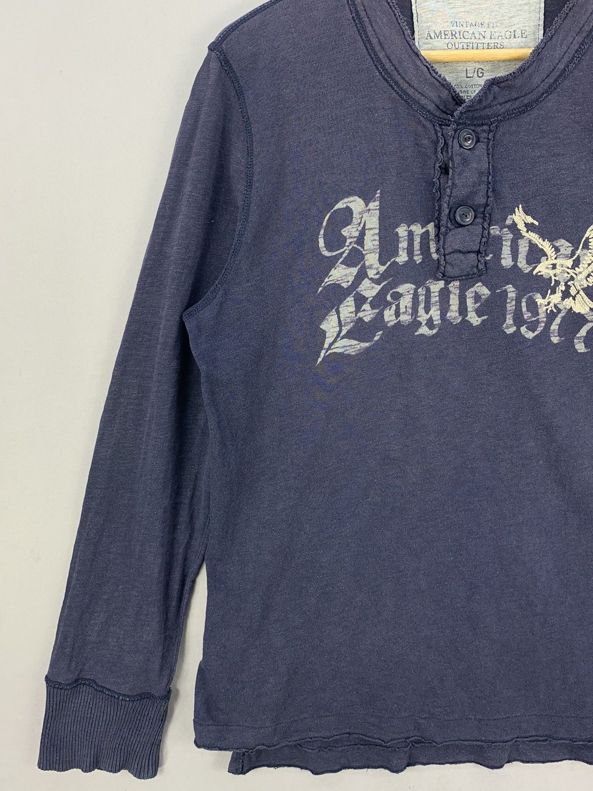 American Eagle Outfitters American Eagle Outfitter Longsleeve Street Style Y2K Tshirt Size US L / EU 52-54 / 3 - 4 Thumbnail
