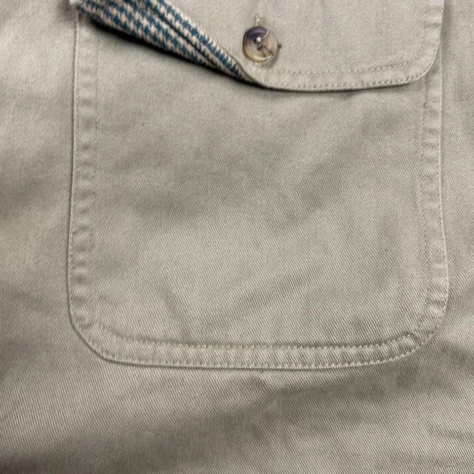 Vintage Vintage A&E Group Shirt Mens XL Flannel Lined Button Up Camp Size US XL / EU 56 / 4 - 5 Thumbnail