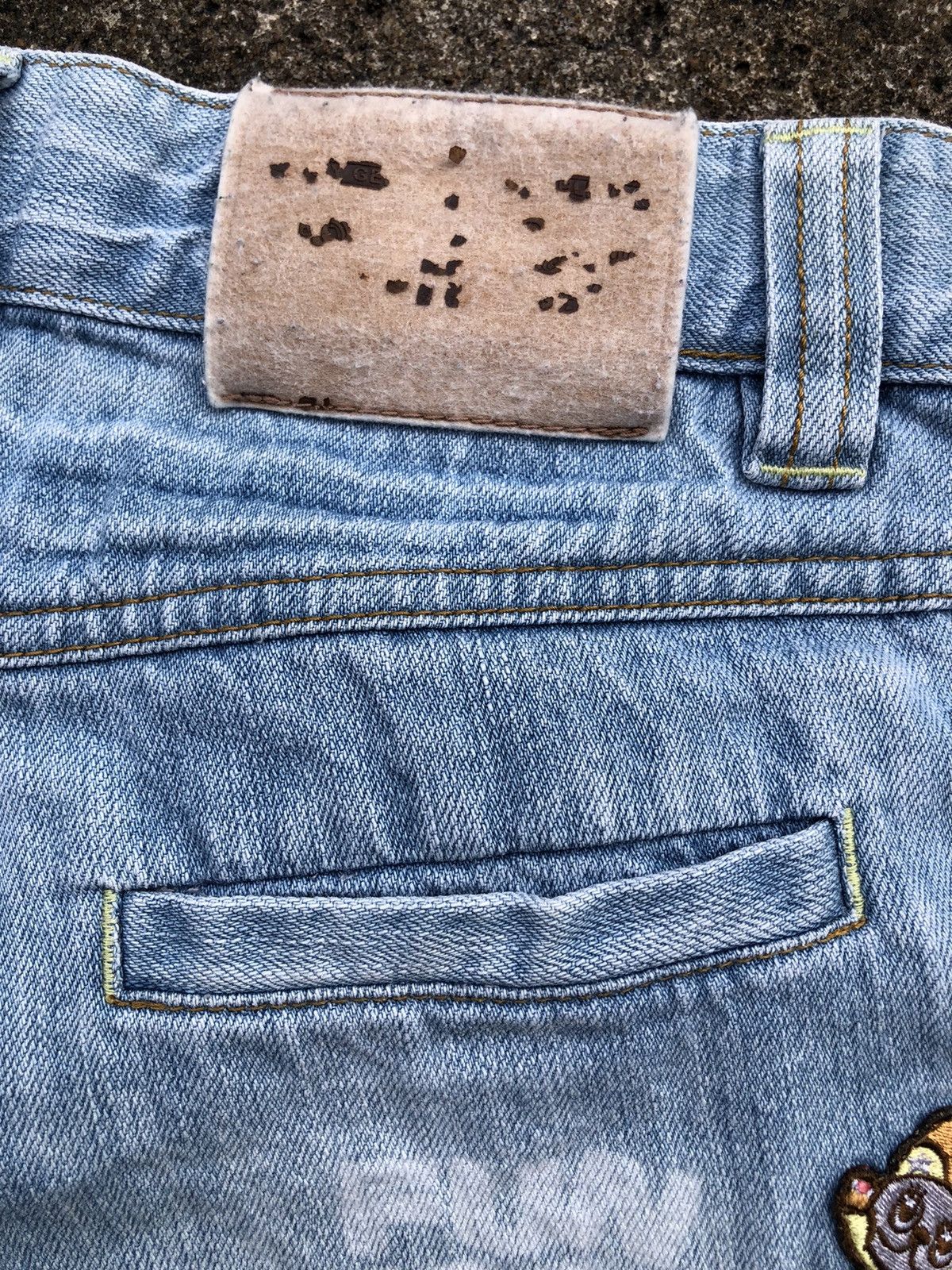 Angel Blue Angel Blue Japanese Hotpants Jeans Denim Distressed Cargo Size 38" / US 16 / IT 52 - 16 Thumbnail
