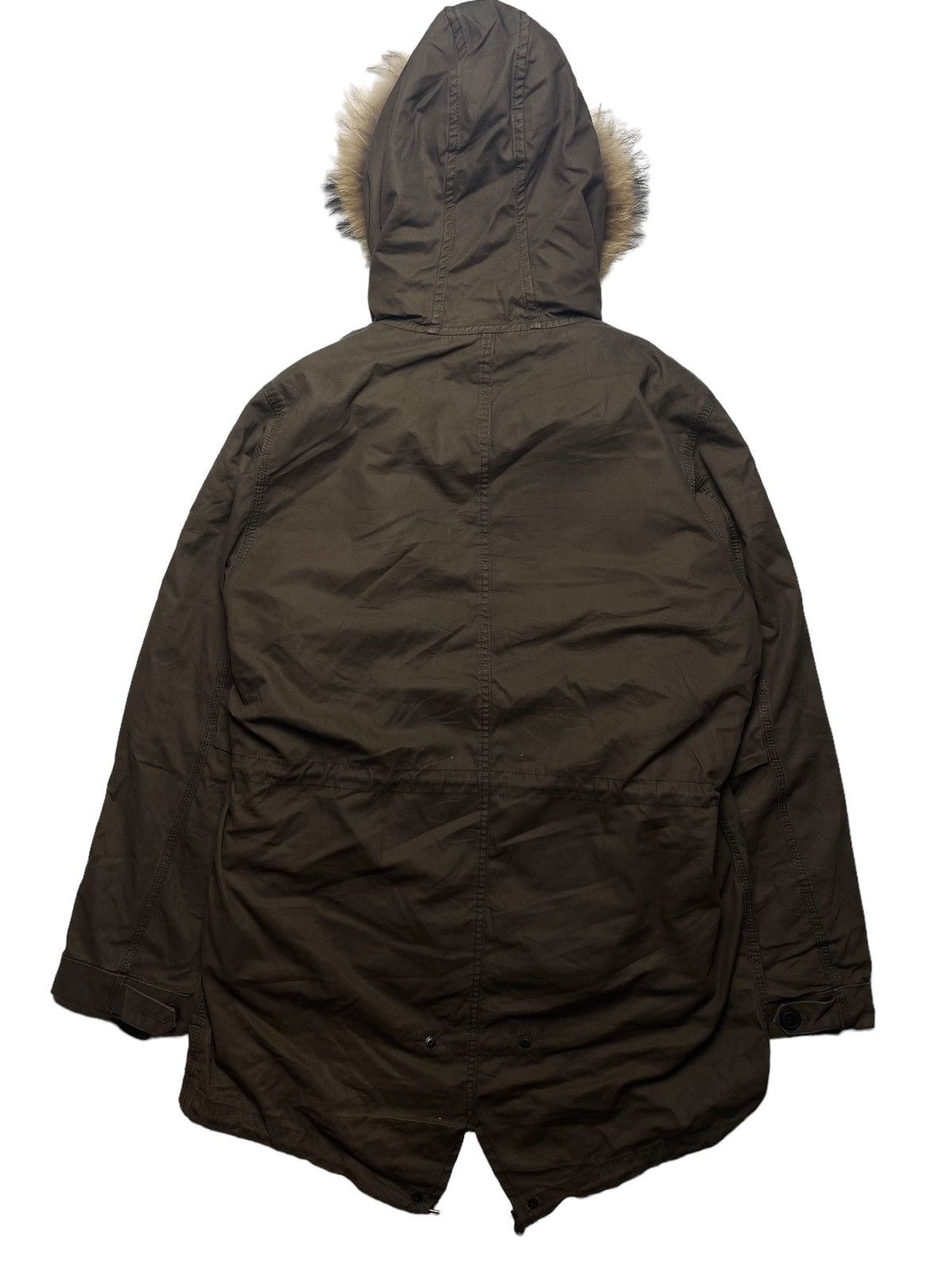 If Six Was Nine 2000s Back Number - Fur Hoodie Jacket Size US L / EU 52-54 / 3 - 2 Thumbnail