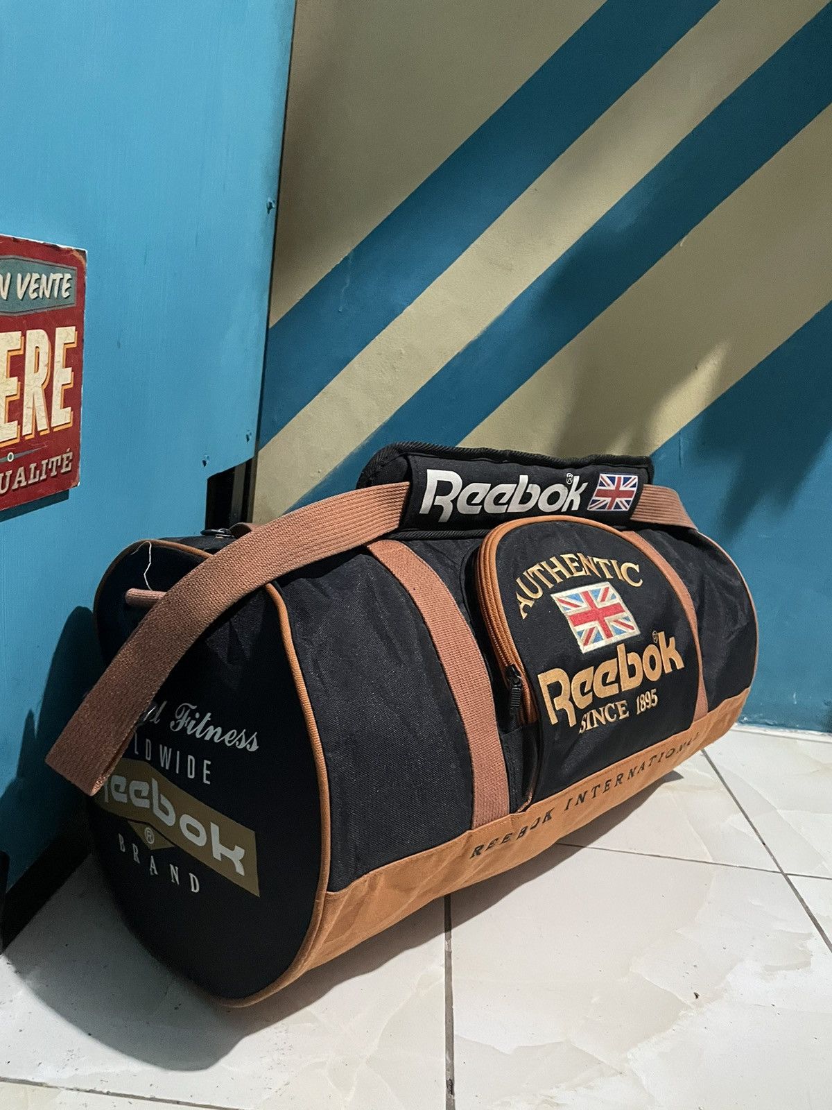 Reebok × Vintage Dufflebag/TravelBag/Lugage Reebok International Vintage Size ONE SIZE - 2 Thumbnail