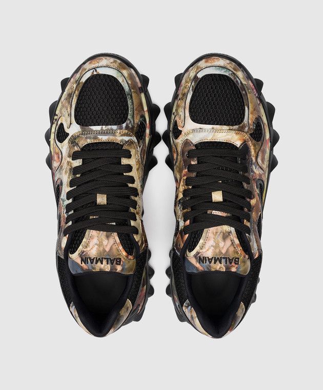 Balmain o1y0426 Low-Top Sneakers in Multicolor Size US 7 / EU 40 - 4 Thumbnail