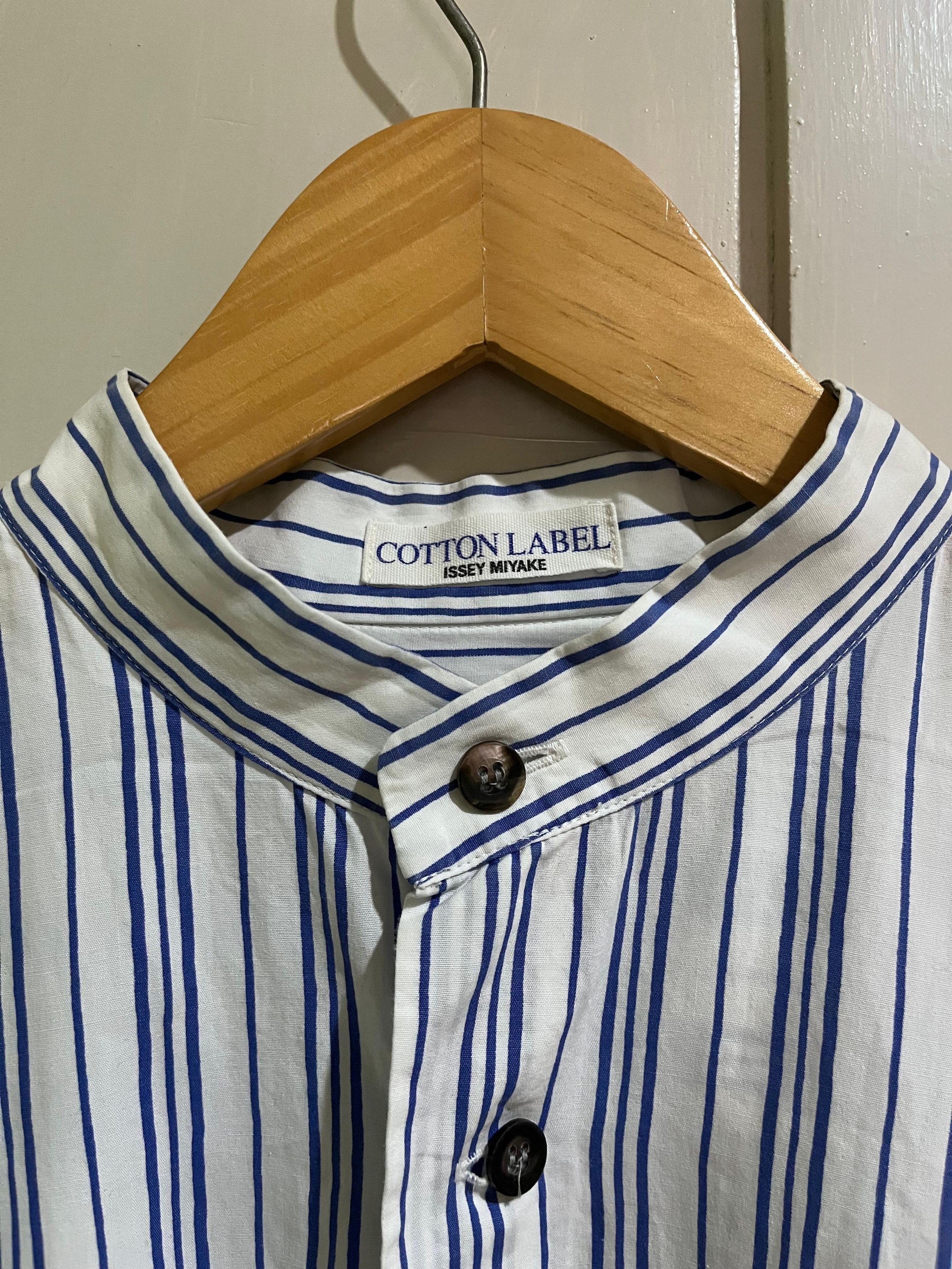 Issey Miyake Issey Miyake sanghai mandarin collar shirt Size US XL / EU 56 / 4 - 2 Thumbnail