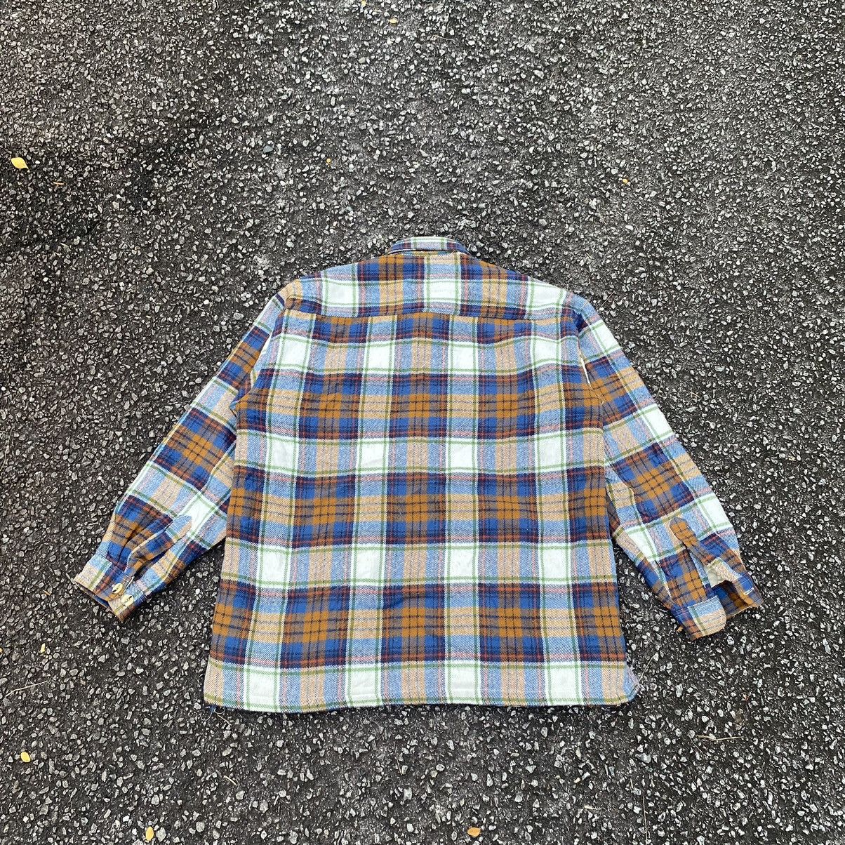 Japanese Brand × Vintage Vintage Checkered Board Double Pocket Button Up Size US L / EU 52-54 / 3 - 8 Thumbnail