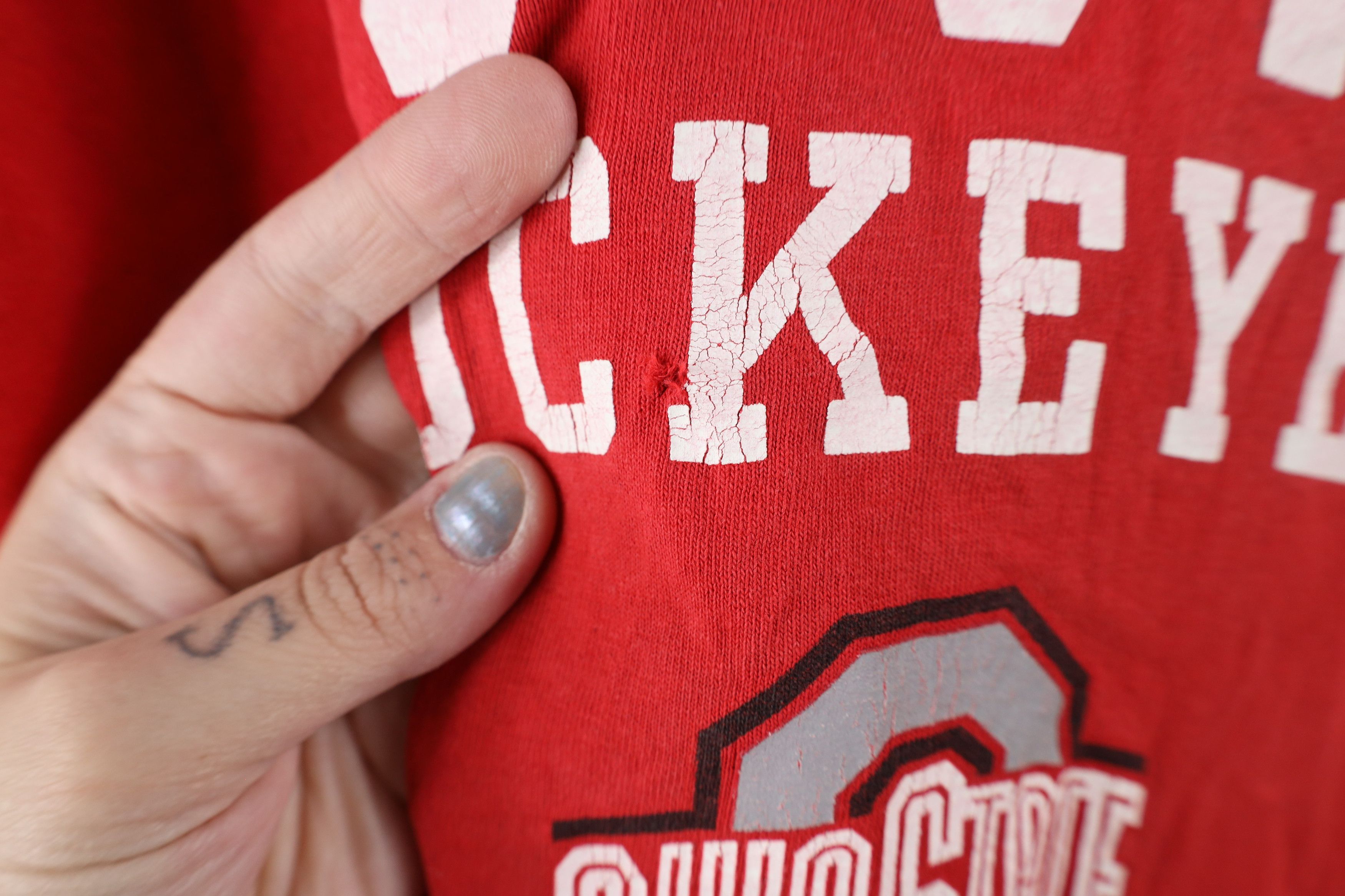Vintage Vintage Y2K National Champs Ohio State University T-Shirt Size US XXL / EU 58 / 5 - 5 Thumbnail