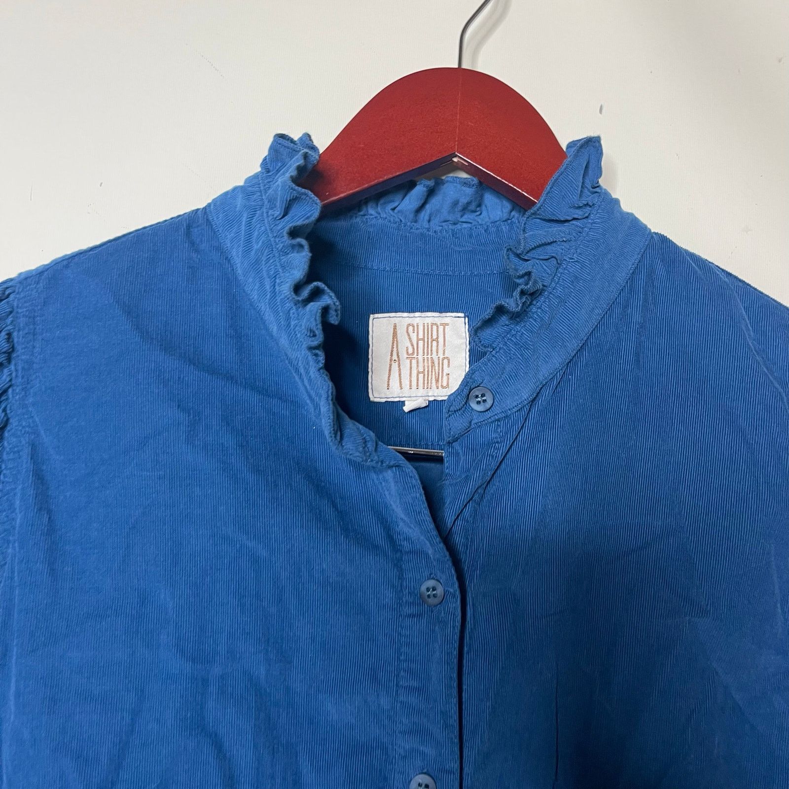 Other A Shirt Thing Baby Corduroy Peggy Shirt in Blue sz P XS Size XS / US 0-2 / IT 36-38 - 3 Thumbnail